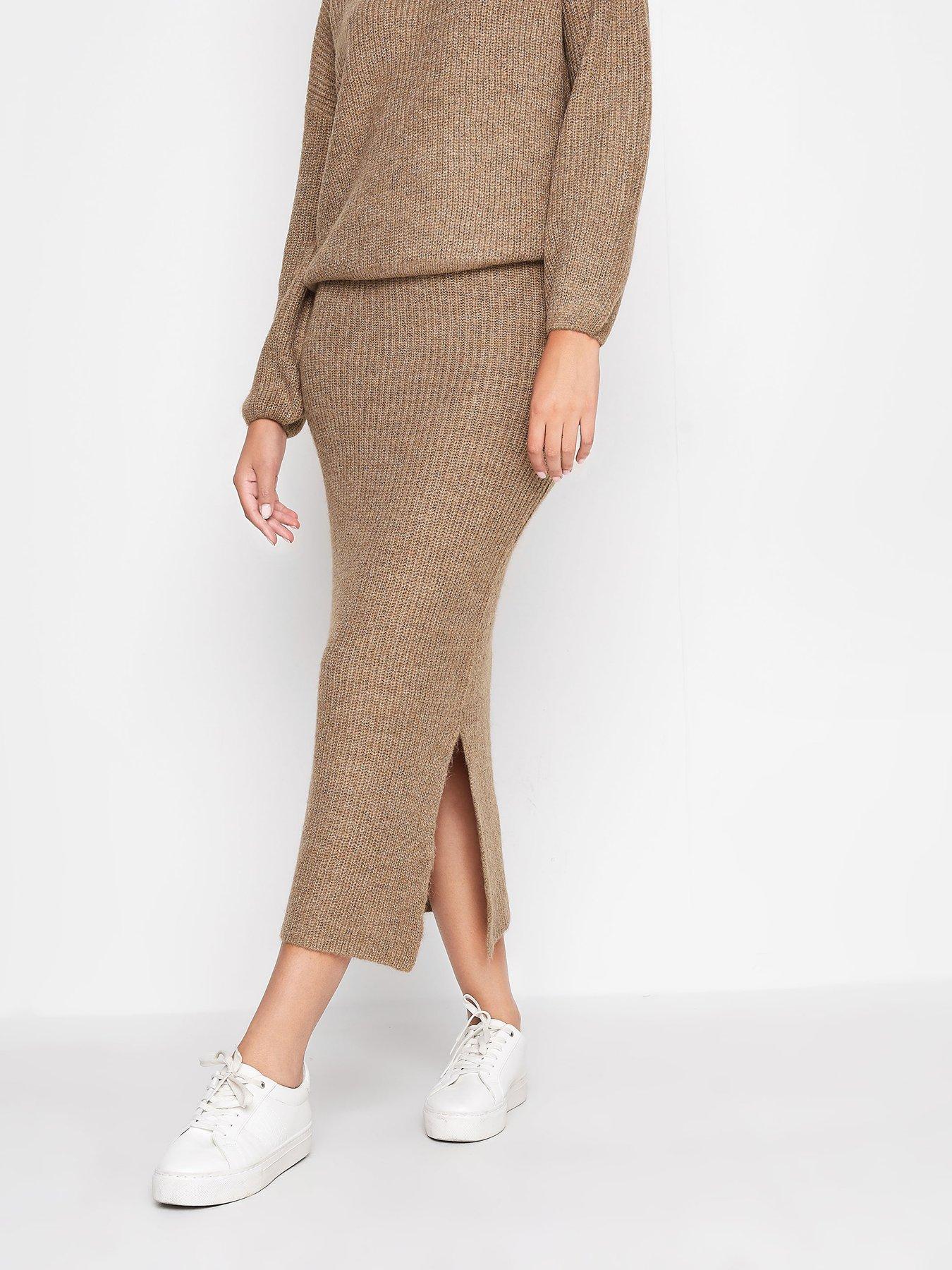 long-tall-sally-long-tall-sally-neutral-co-ord-skirt