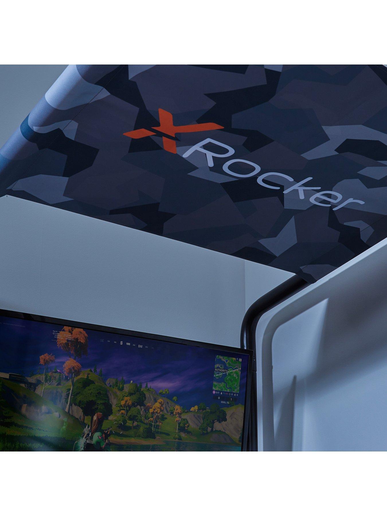 X Rocker Contra Mid-Sleeper Reversible Gaming Bunk Bed | Very Ireland