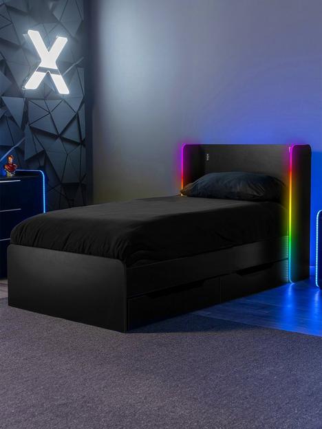 x-rocker-xrocker-electra-single-bed-with-neo-motion-app-lighting-control-and-wireless-charging