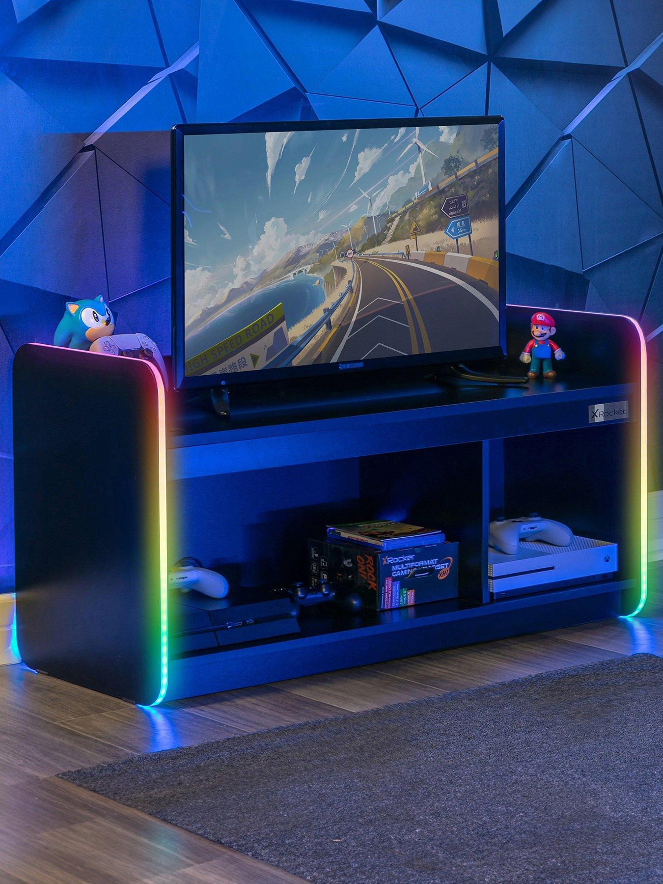 Image of X Rocker Xrocker Electra Media Unit With Neo Motion App Lighting Control