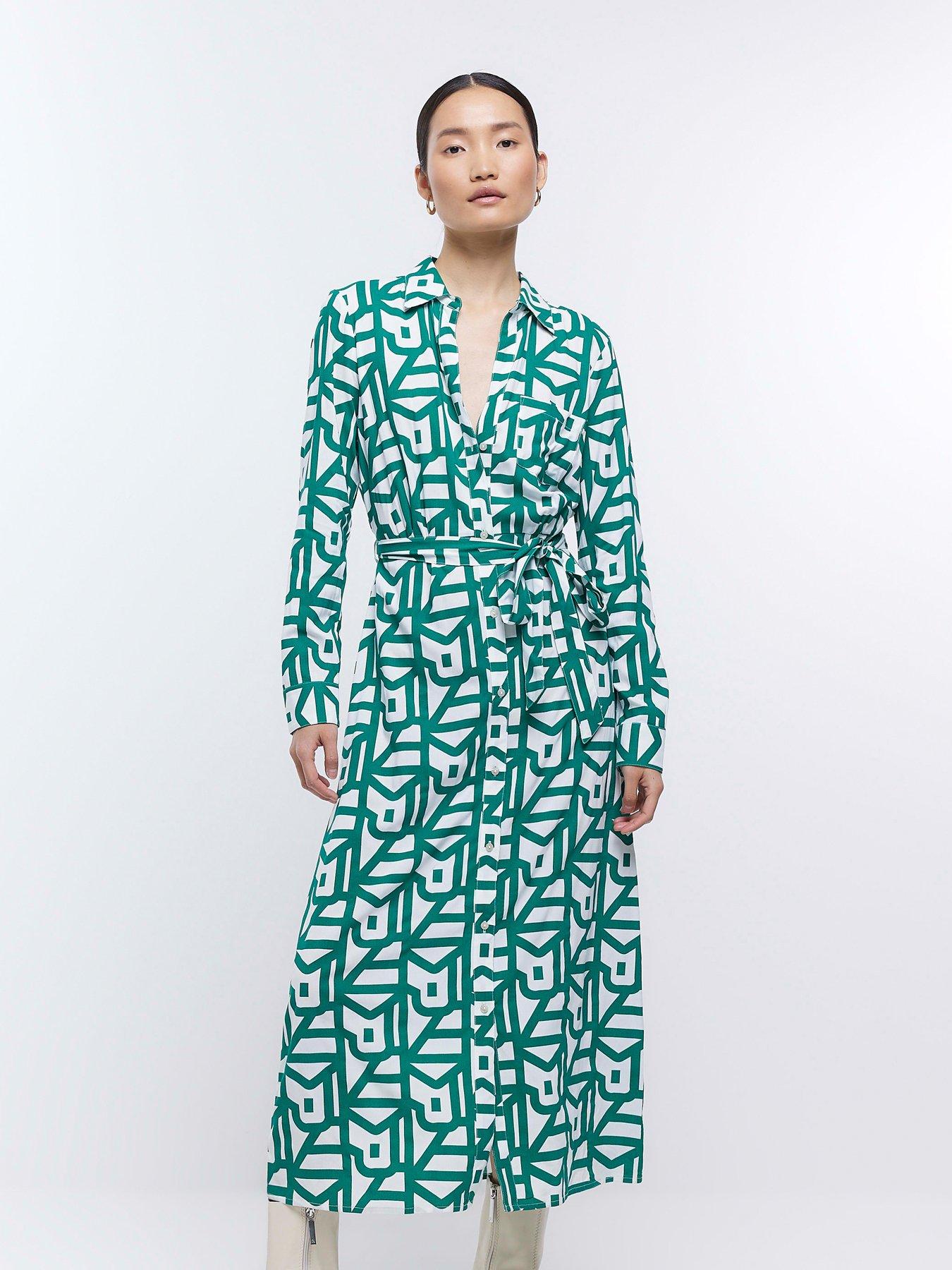 river-island-geo-printed-belted-shirt-dress-greenback