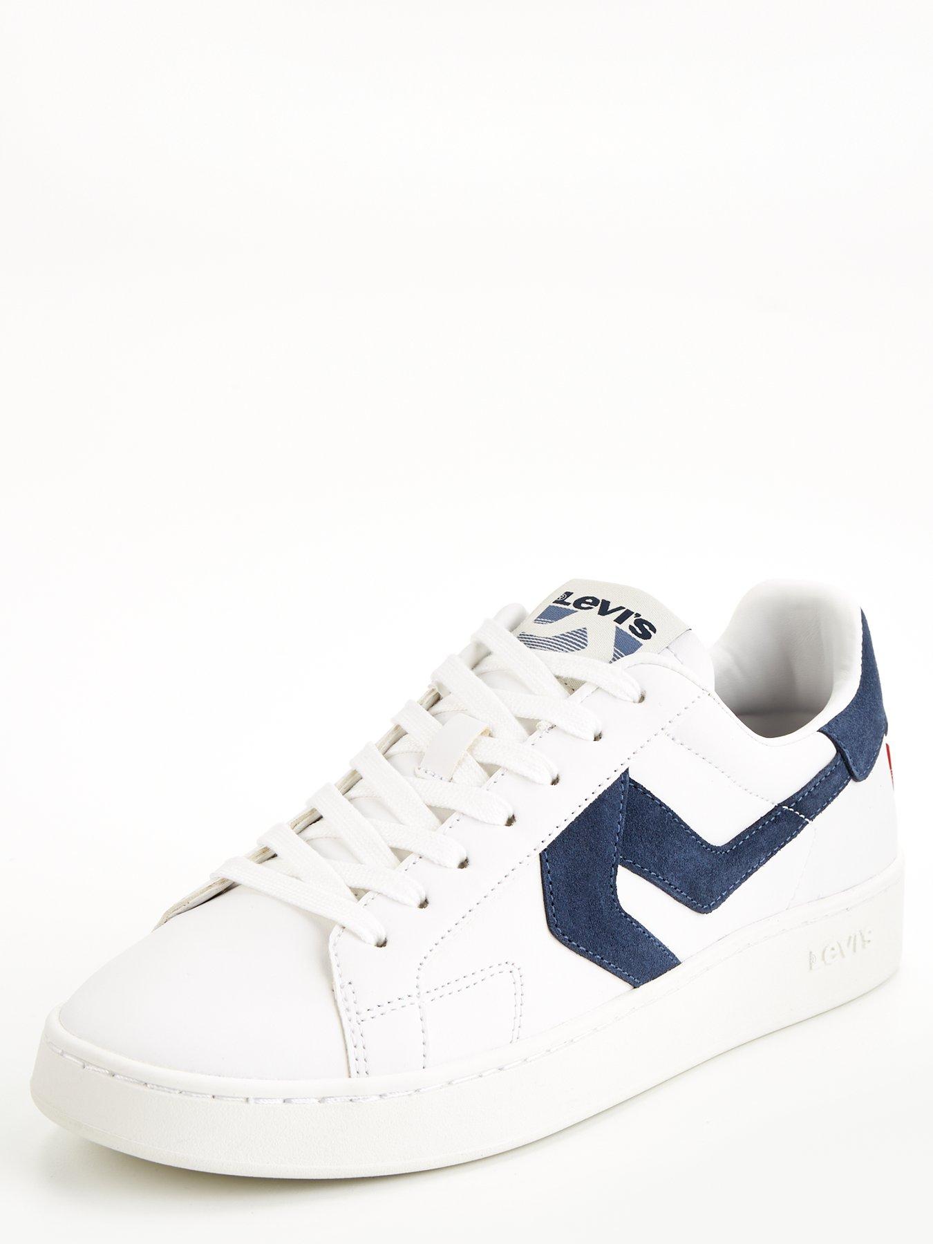 levis-levis-swift-faux-leather-trainers-whiteblackstillFront