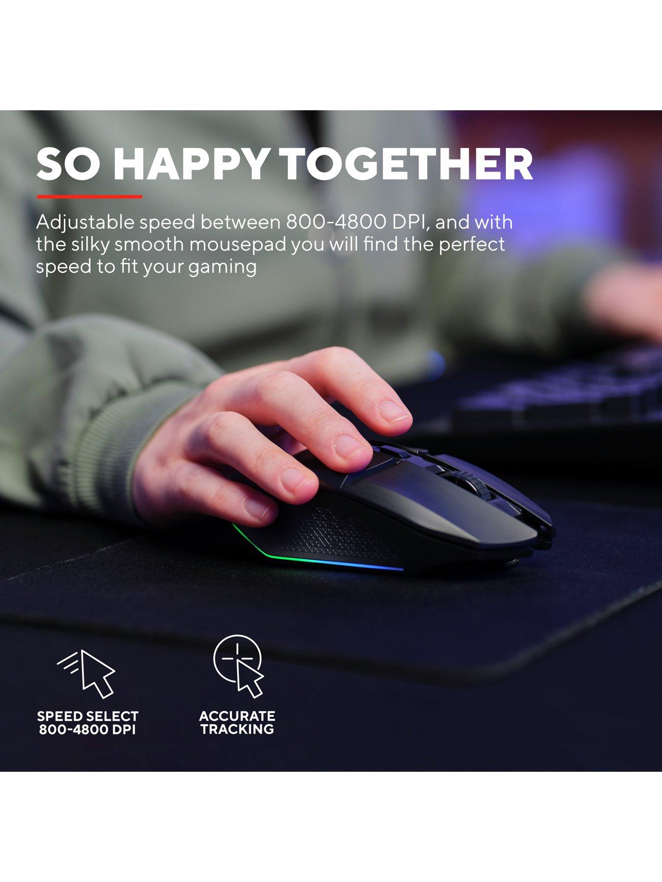 Image 5 of 7 of Trust GXT 112 Wireless Felox Gaming Mouse &amp; Mousepad