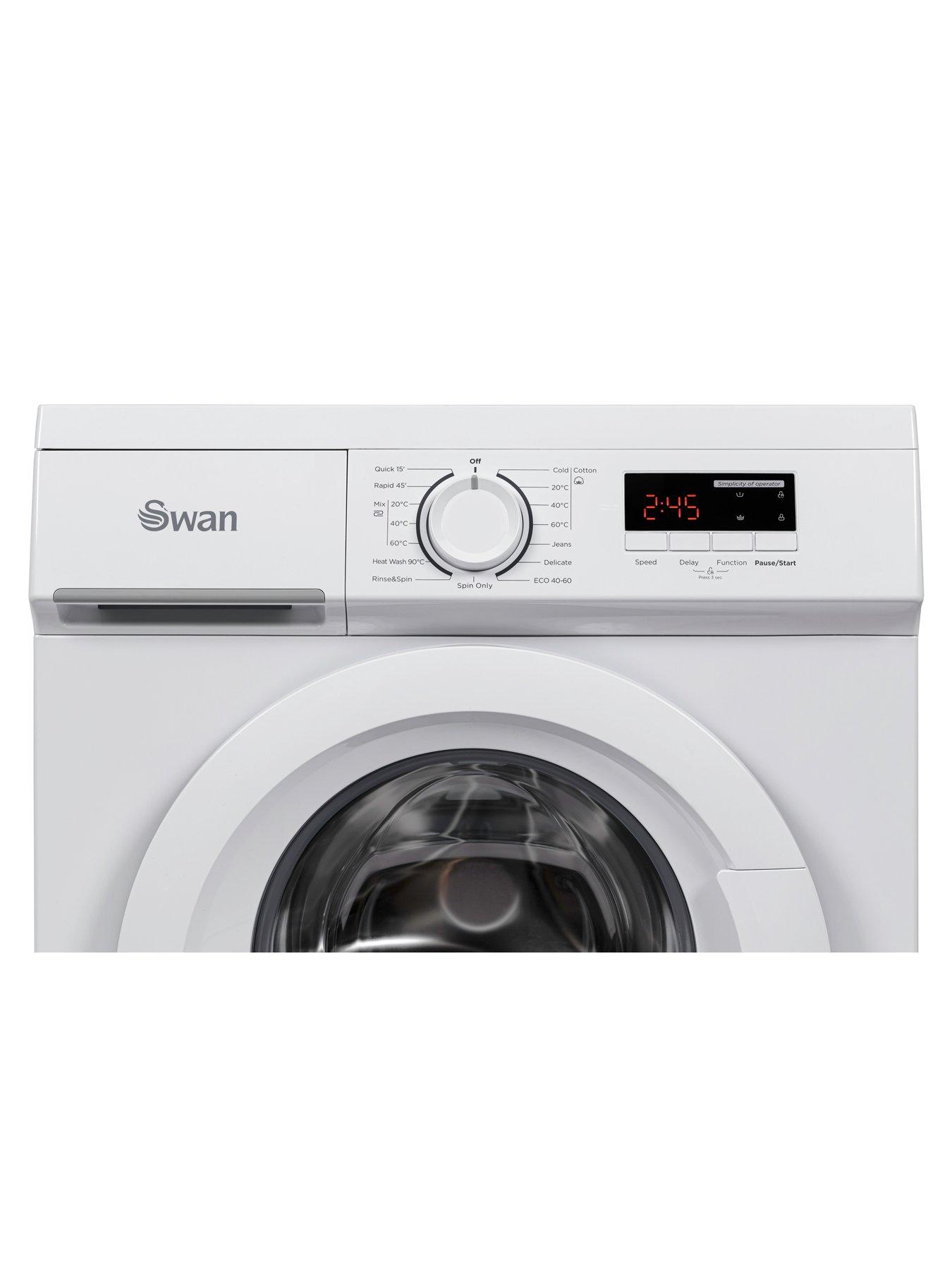 Image 4 of 6 of Swan Swan 7kg Load,&nbsp;1200 Spin Freestanding Washing Machine - White