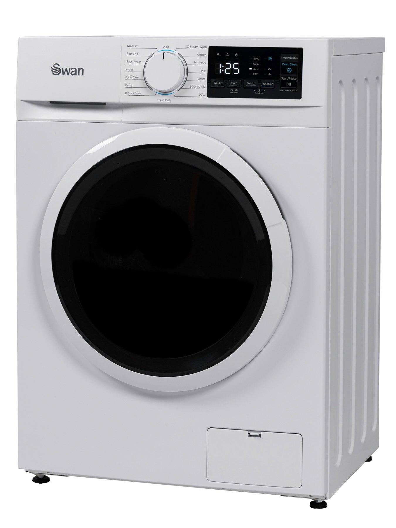 Image 2 of 6 of Swan Swan SW75120W 8kg 1400 Spin Freestanding Washing Machine - White