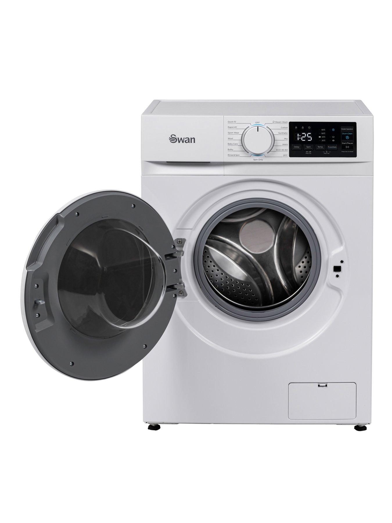 Image 3 of 6 of Swan Swan SW75120W 8kg 1400 Spin Freestanding Washing Machine - White