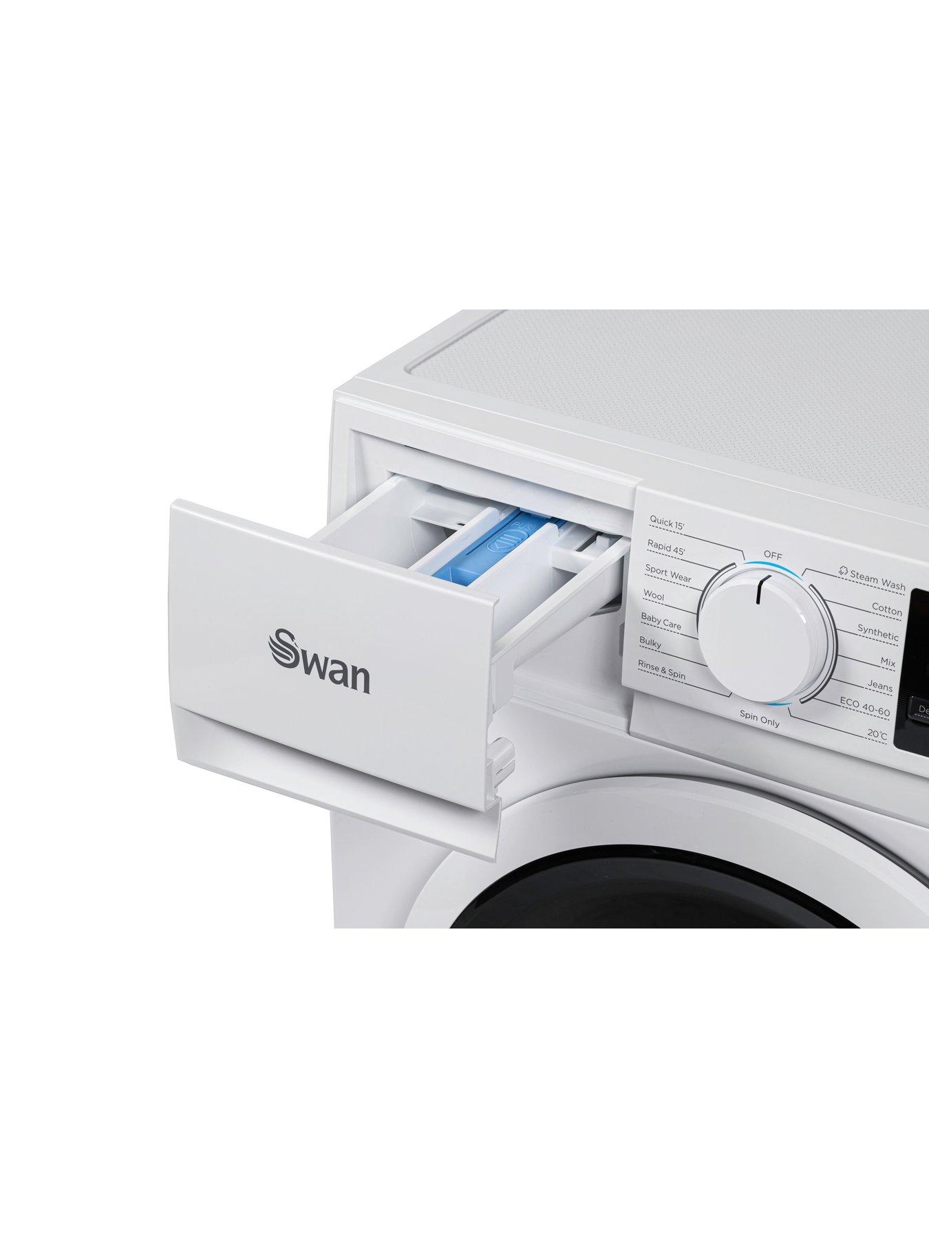 Image 5 of 6 of Swan Swan SW75120W 8kg 1400 Spin Freestanding Washing Machine - White