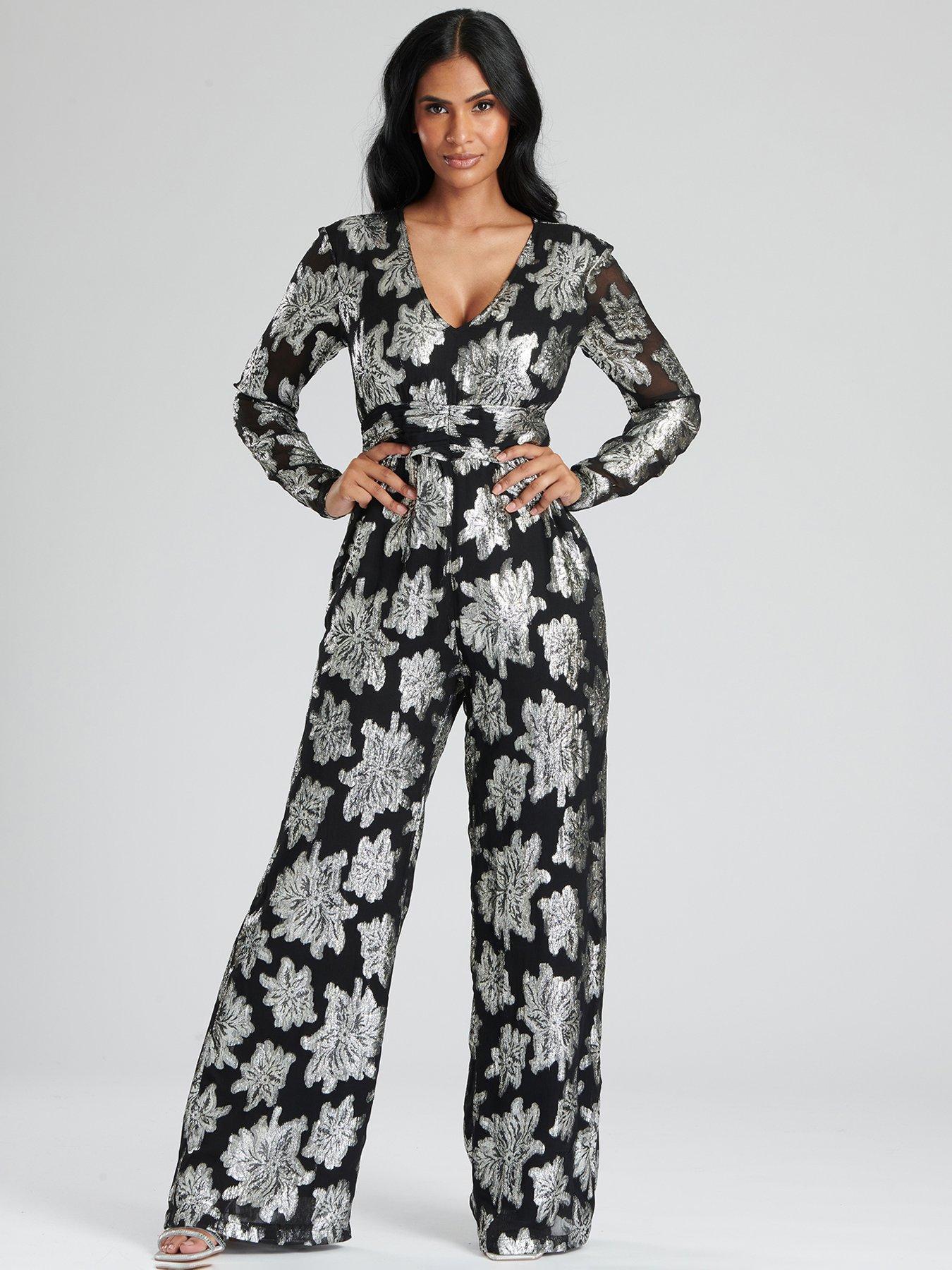 finding-friday-finding-friday-silver-metallic-flower-long-sleeve-jumpsuitoutfit