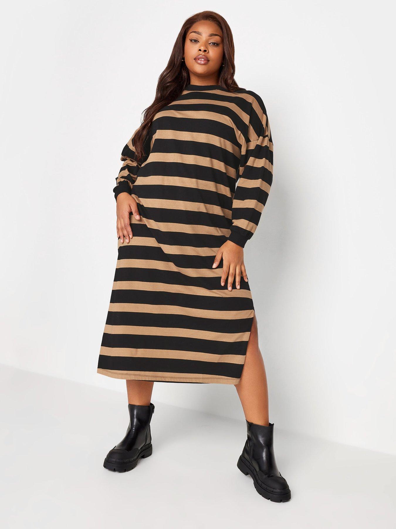 yours-yours-oversized-long-sleeve-t-shirt-jumbo-stripe-dress-with-cuff--nbsp-naturalblack