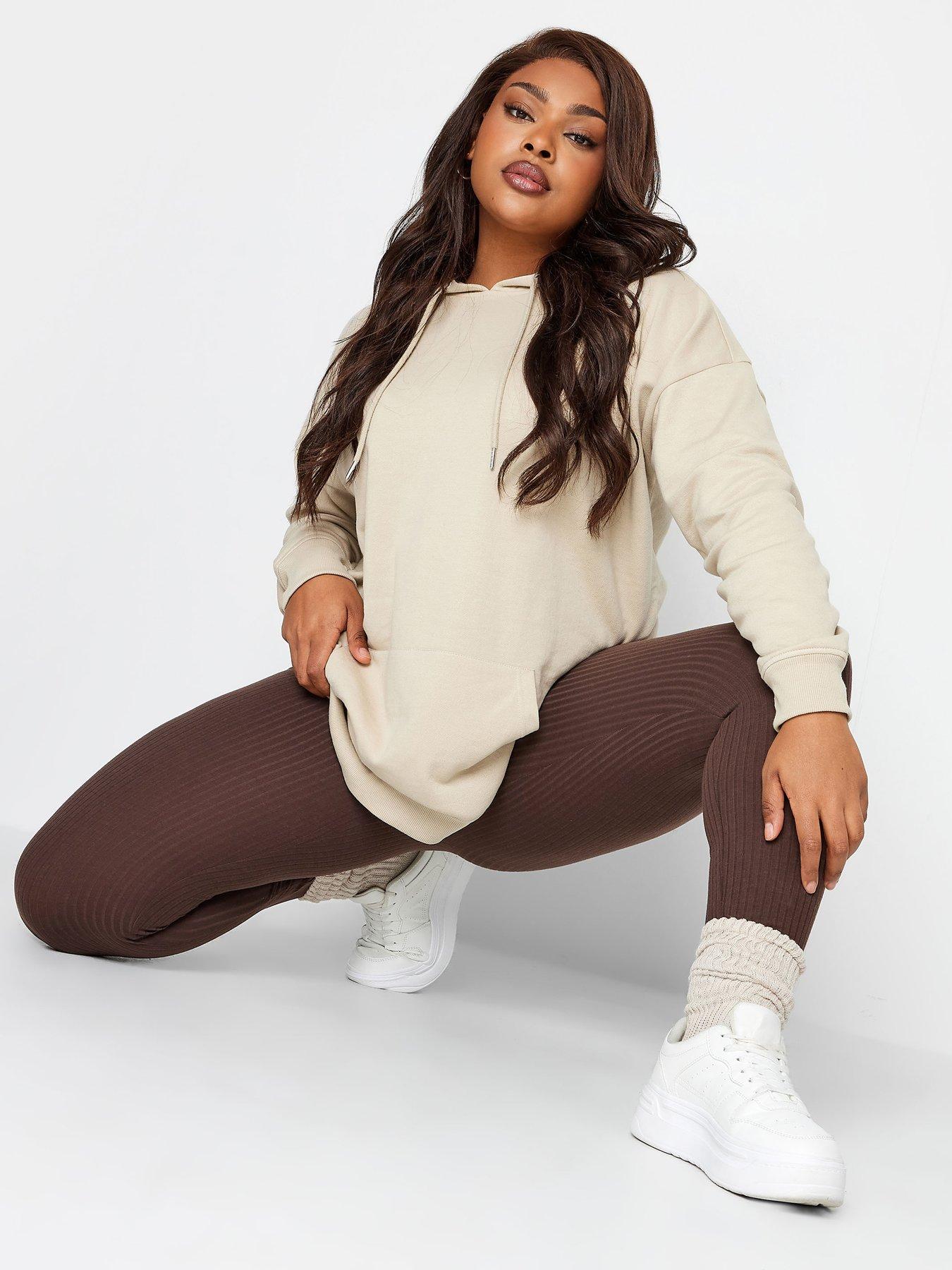 yours-yours-ribbed-legging-chocolateoutfit