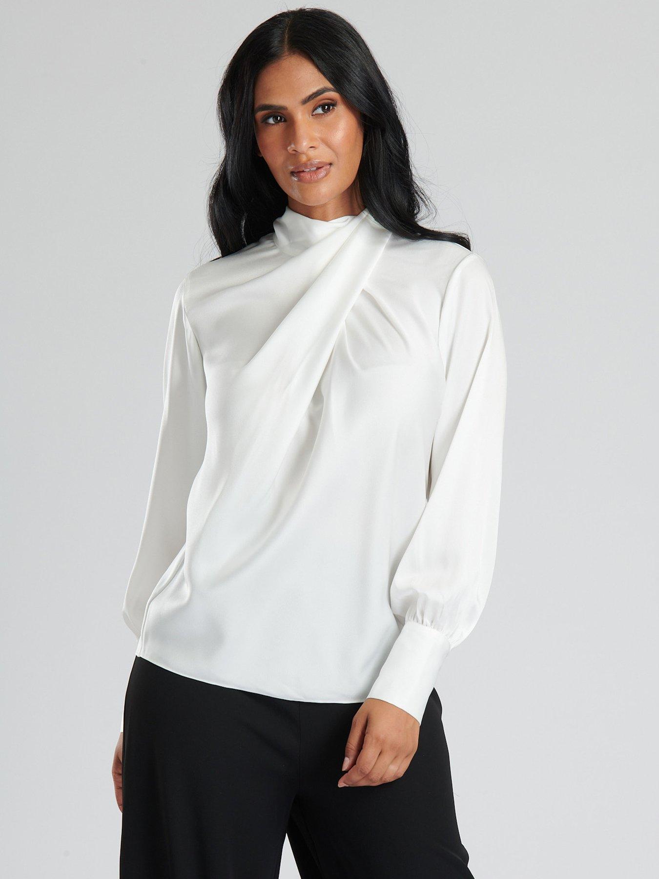 finding-friday-finding-friday-ivory-satin-twist-neck-blouse