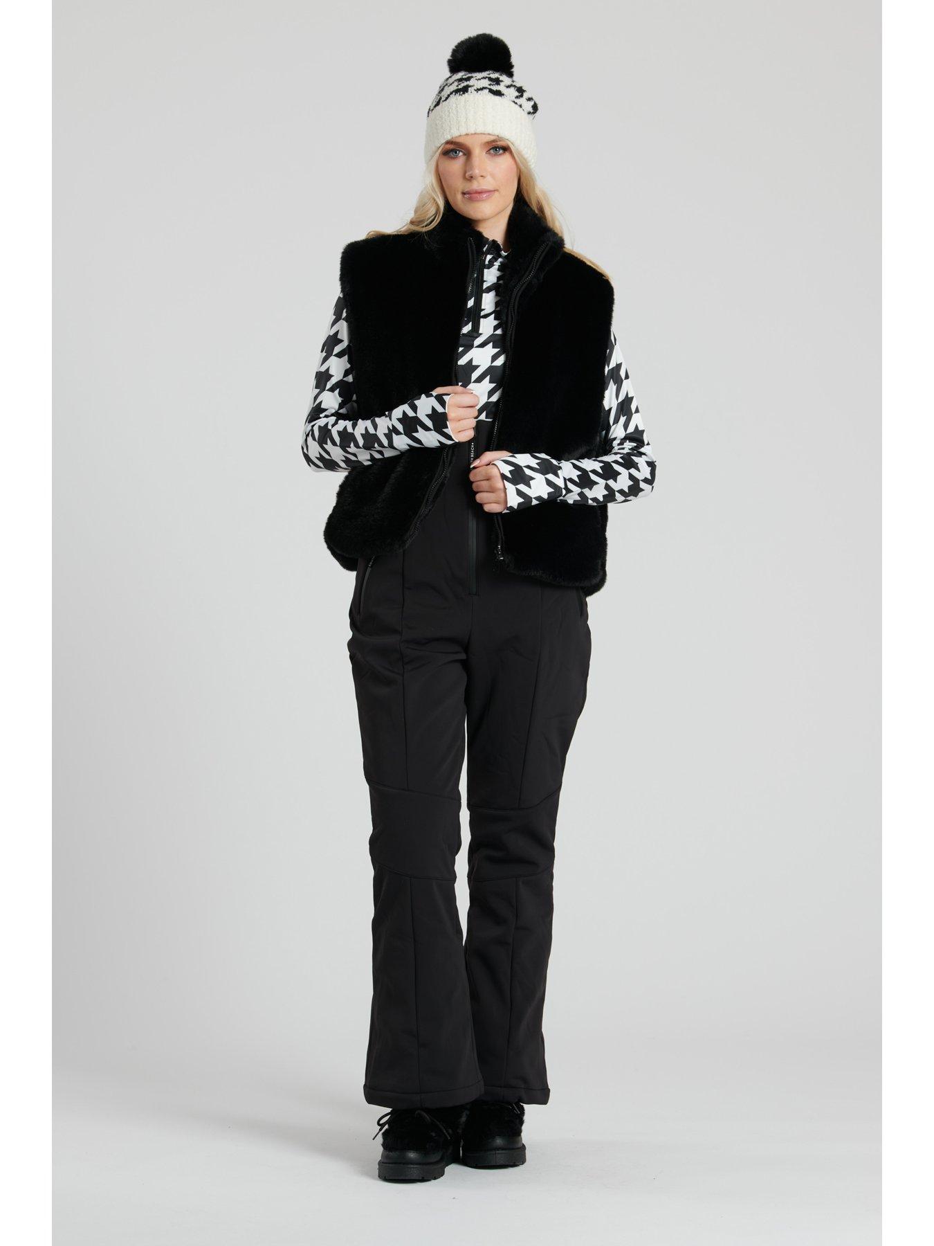 south-beach-south-beach-faux-fur-gilet-in-blackback