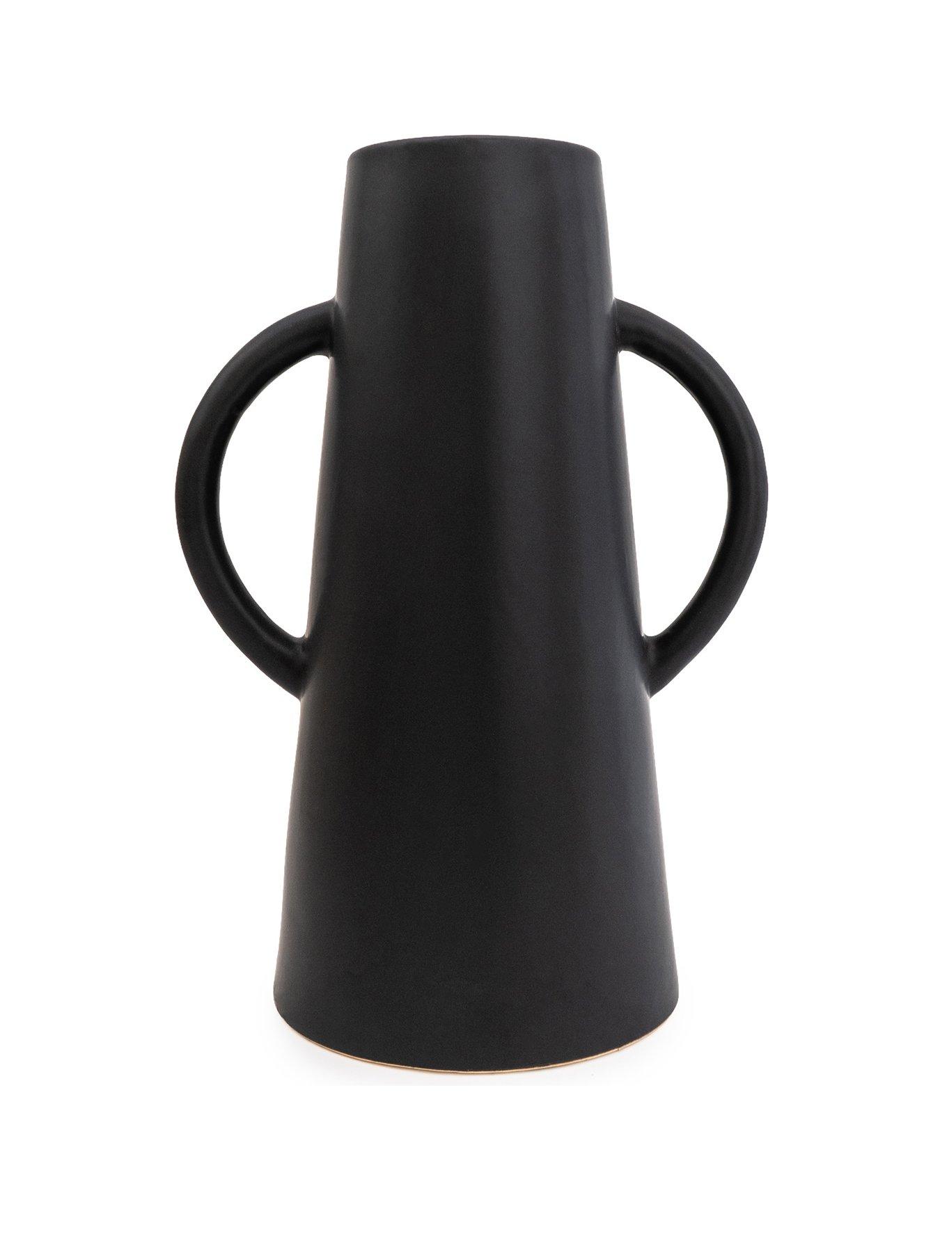 very-home-35nbspcm-conical-vase-with-handles