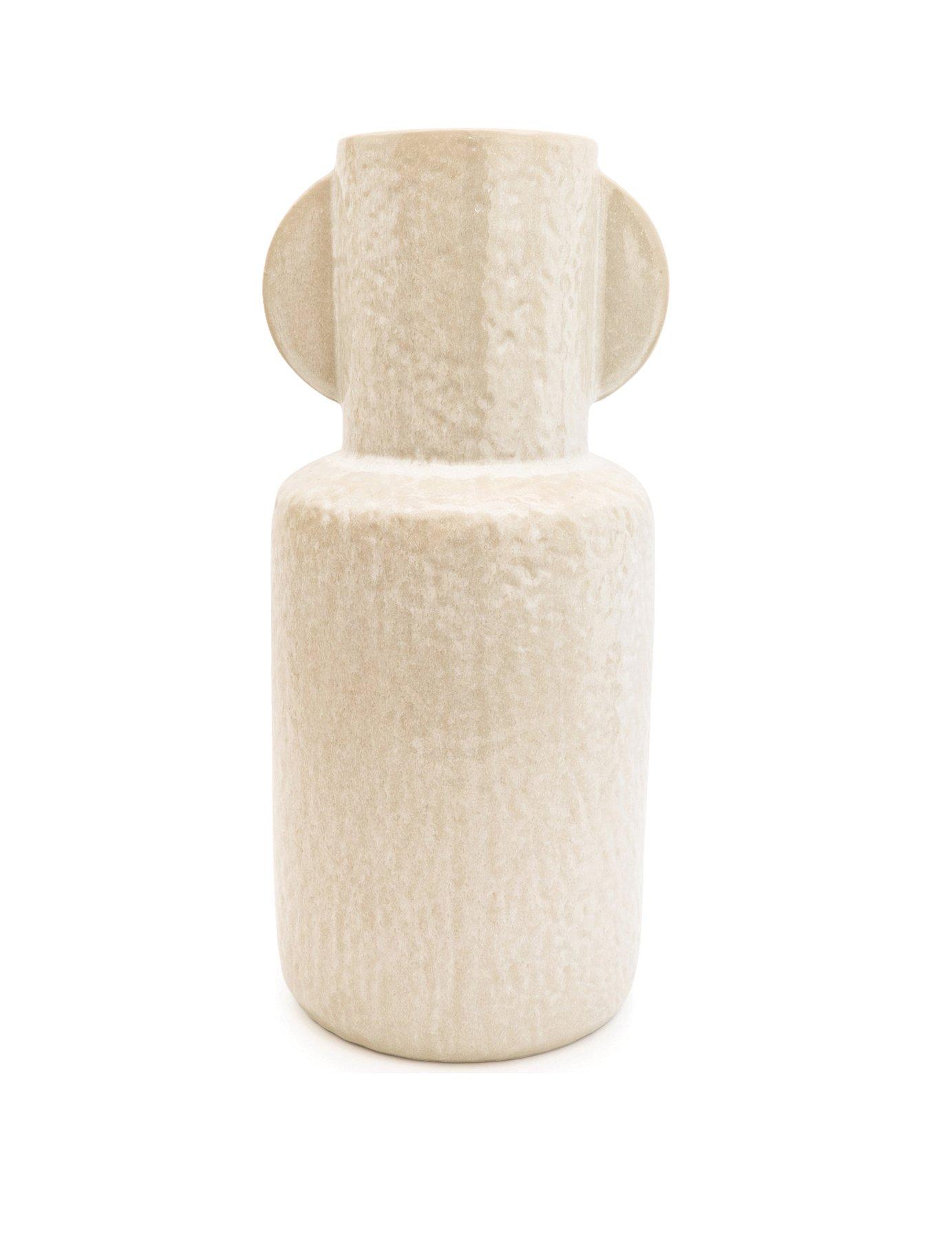 Very Home 44 cm Wide Neck Cream Vase