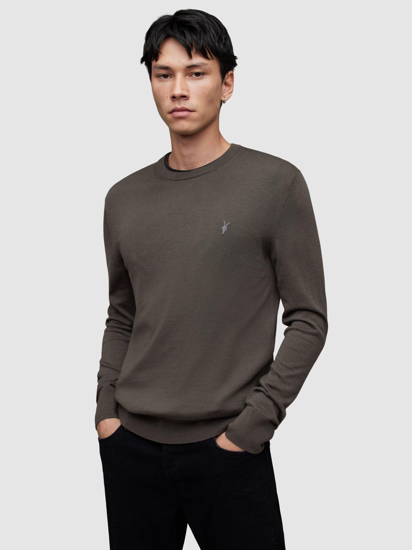 All saints mode merino crew clearance jumper