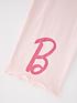 barbie-older-girls-logo-long-sleeve-pyjamas-pinkdetail