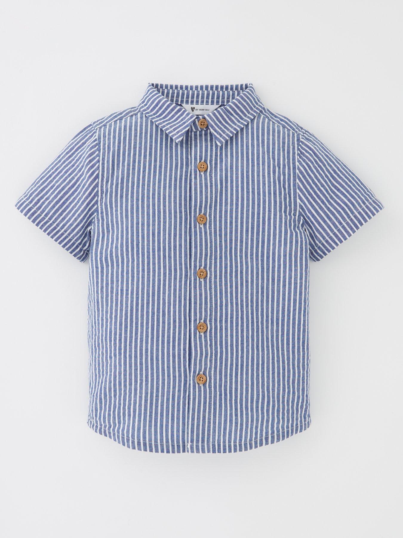 mini-v-by-very-boys-short-sleeve-navy-stripe-shirt