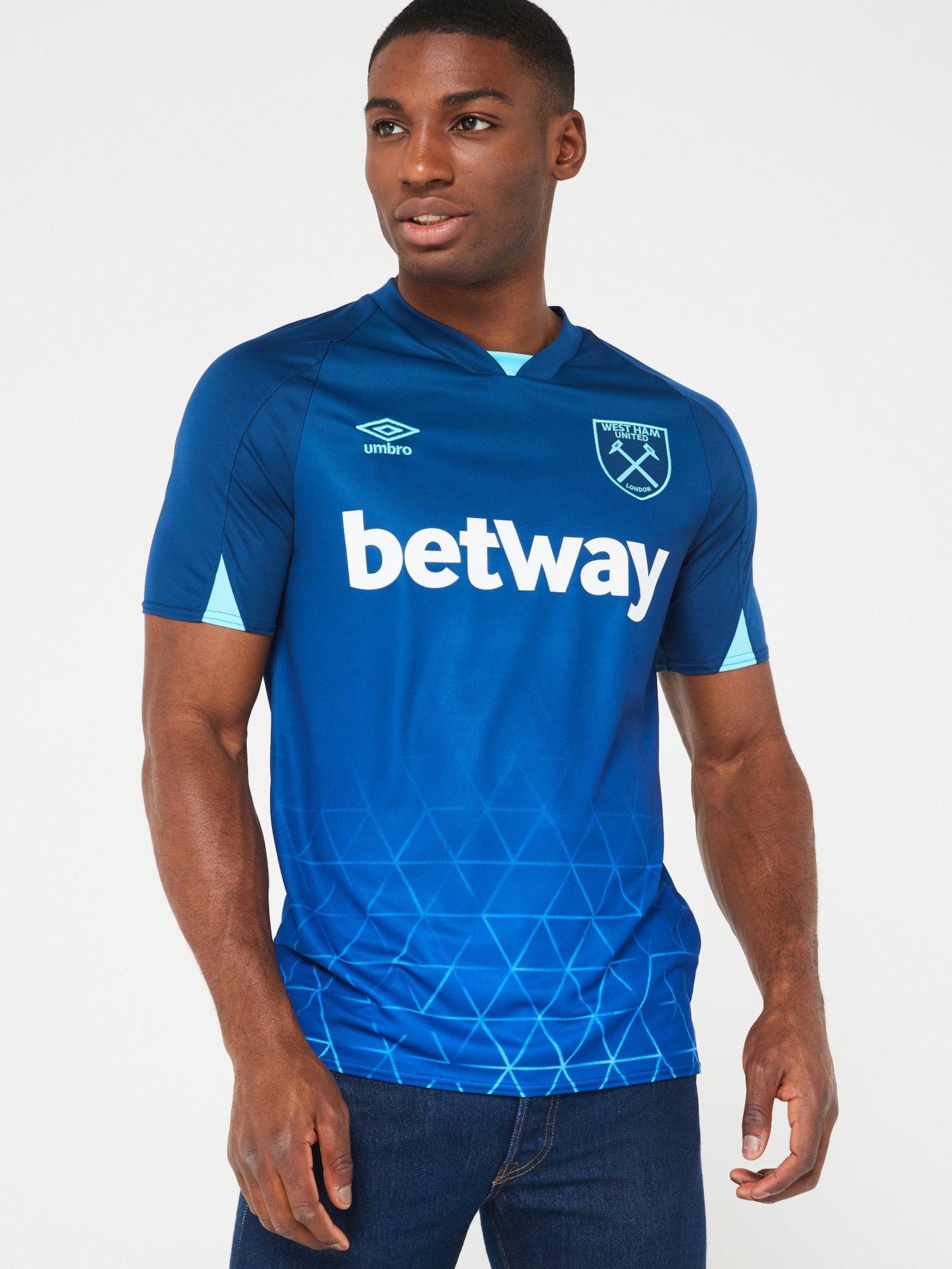 Umbro Mens West Ham 3rd Shirt Navy Very Ireland