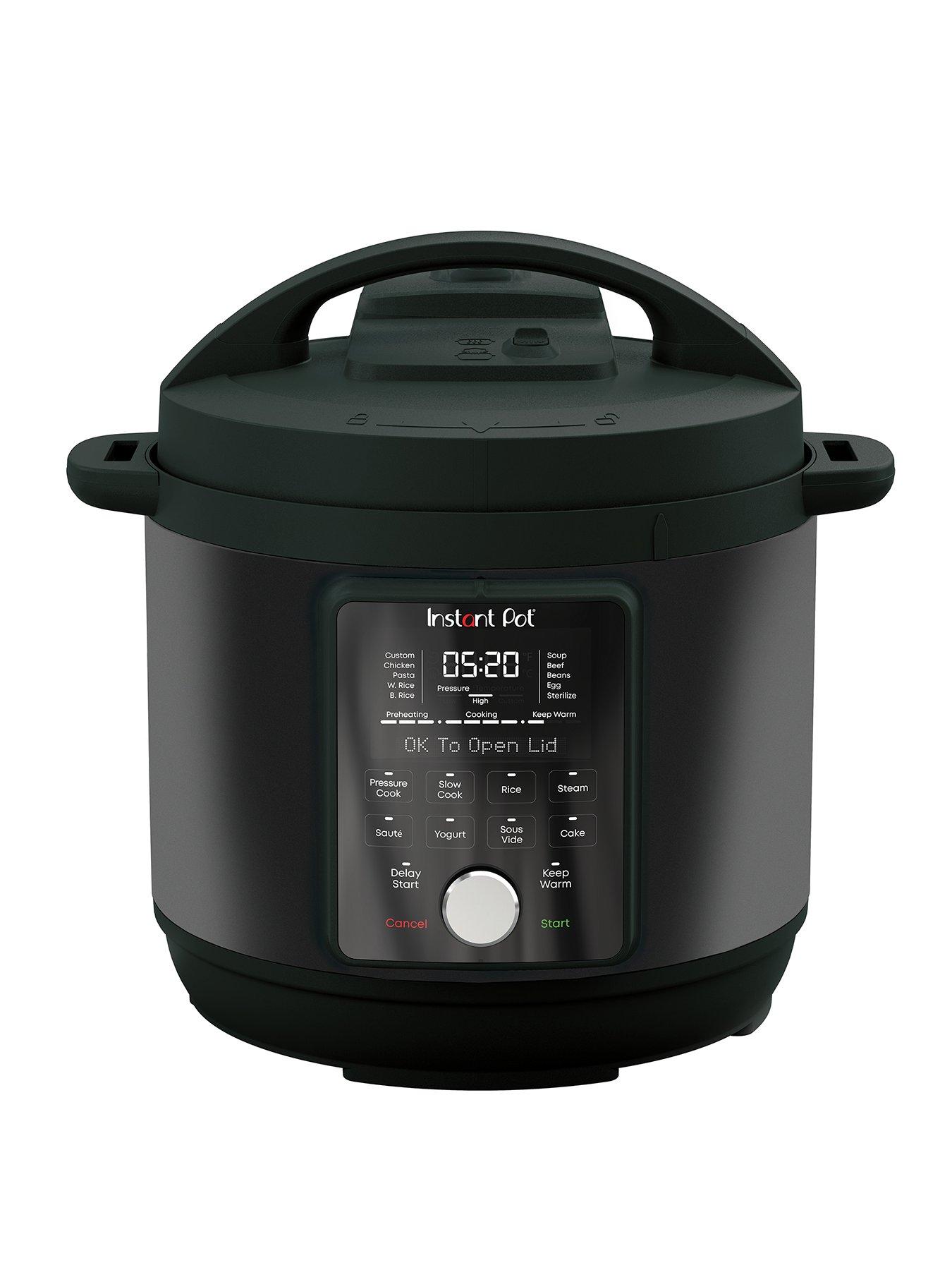 Instant Pot Duo 80 7-in-1 8 qt. 1200W Electric Pressure Cooker -  Black/Silver for sale online