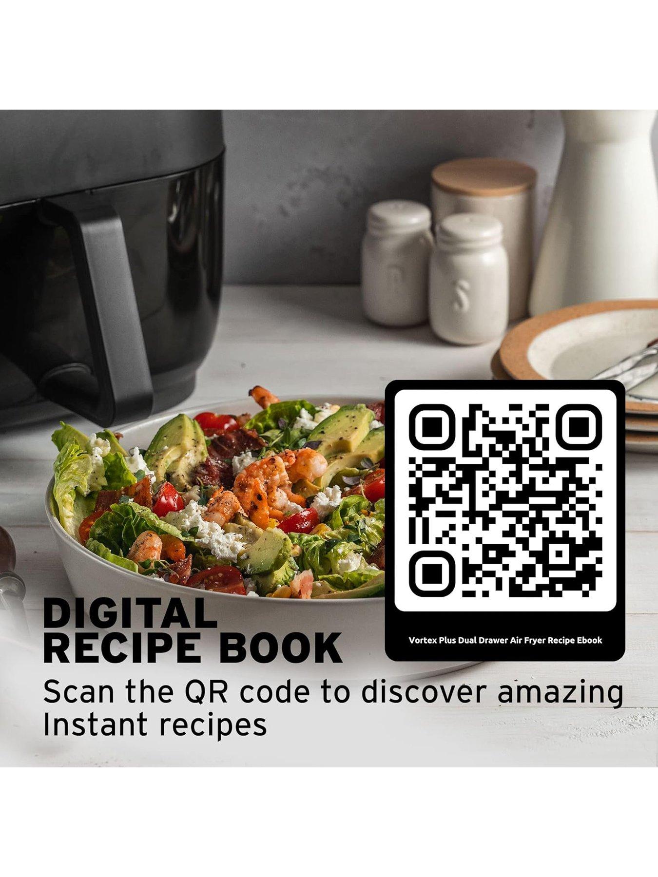 Instant vortex discount plus recipe book