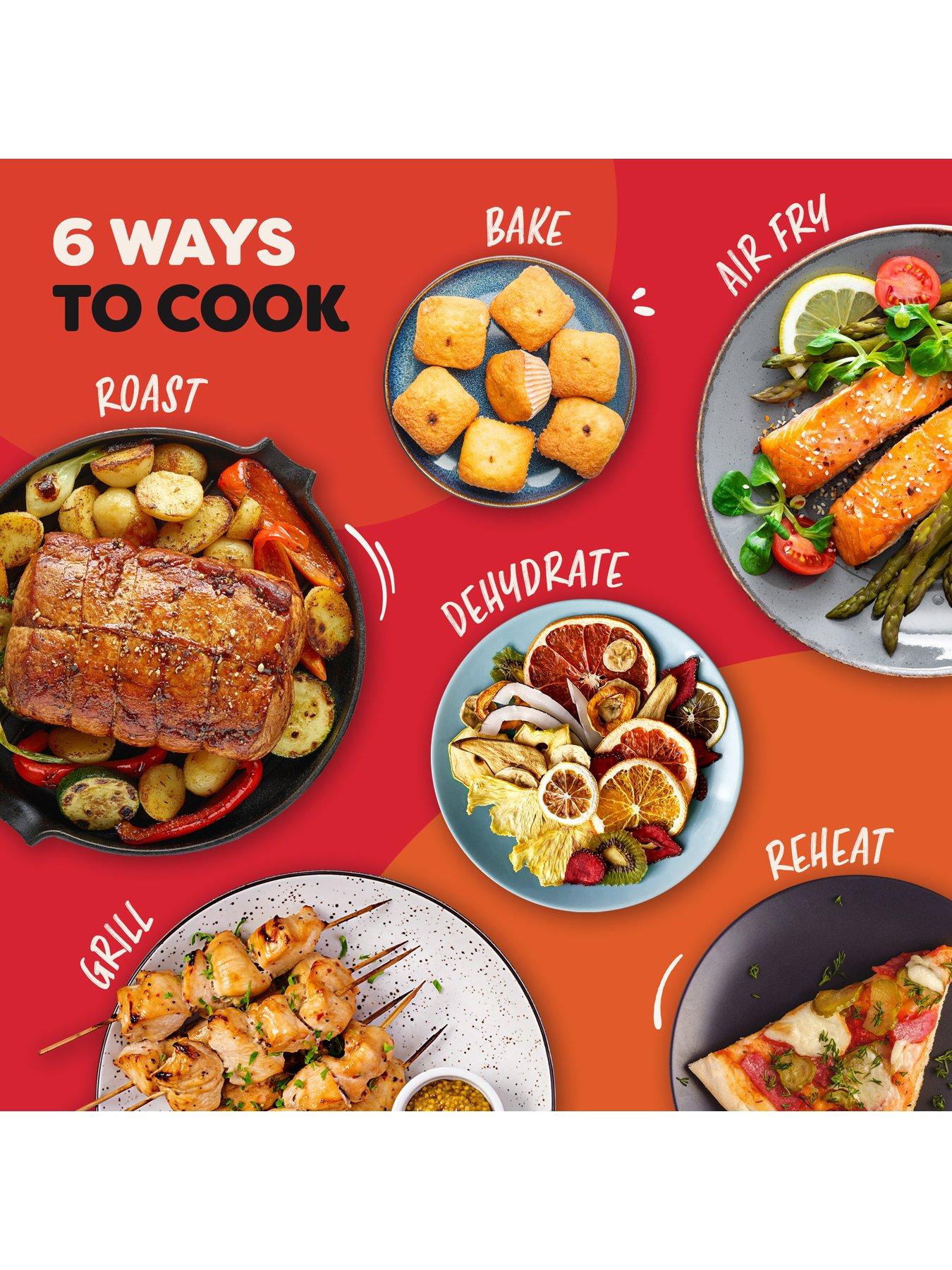 Image 3 of 8 of Instant Pot Vortex Plus VersaZone Air Fryer, Black 8.5L- Air Fry, Bake, Roast, Grill, Dehydrate &amp; Reheat