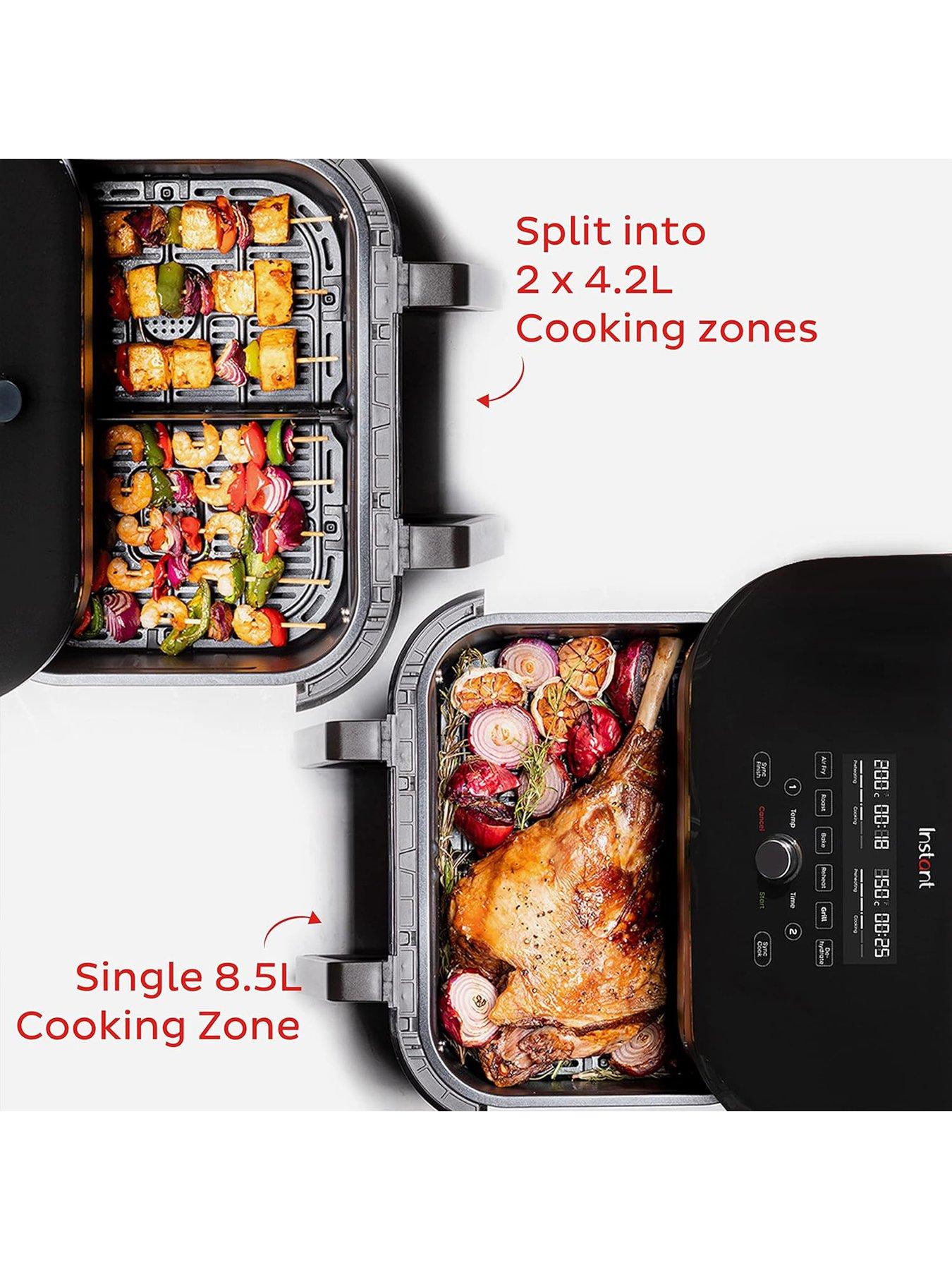 instant-vortex-plus-versazone-air-fryer-black-85l--air-fry-bake-roast-grill-dehydrate-amp-reheatoutfit