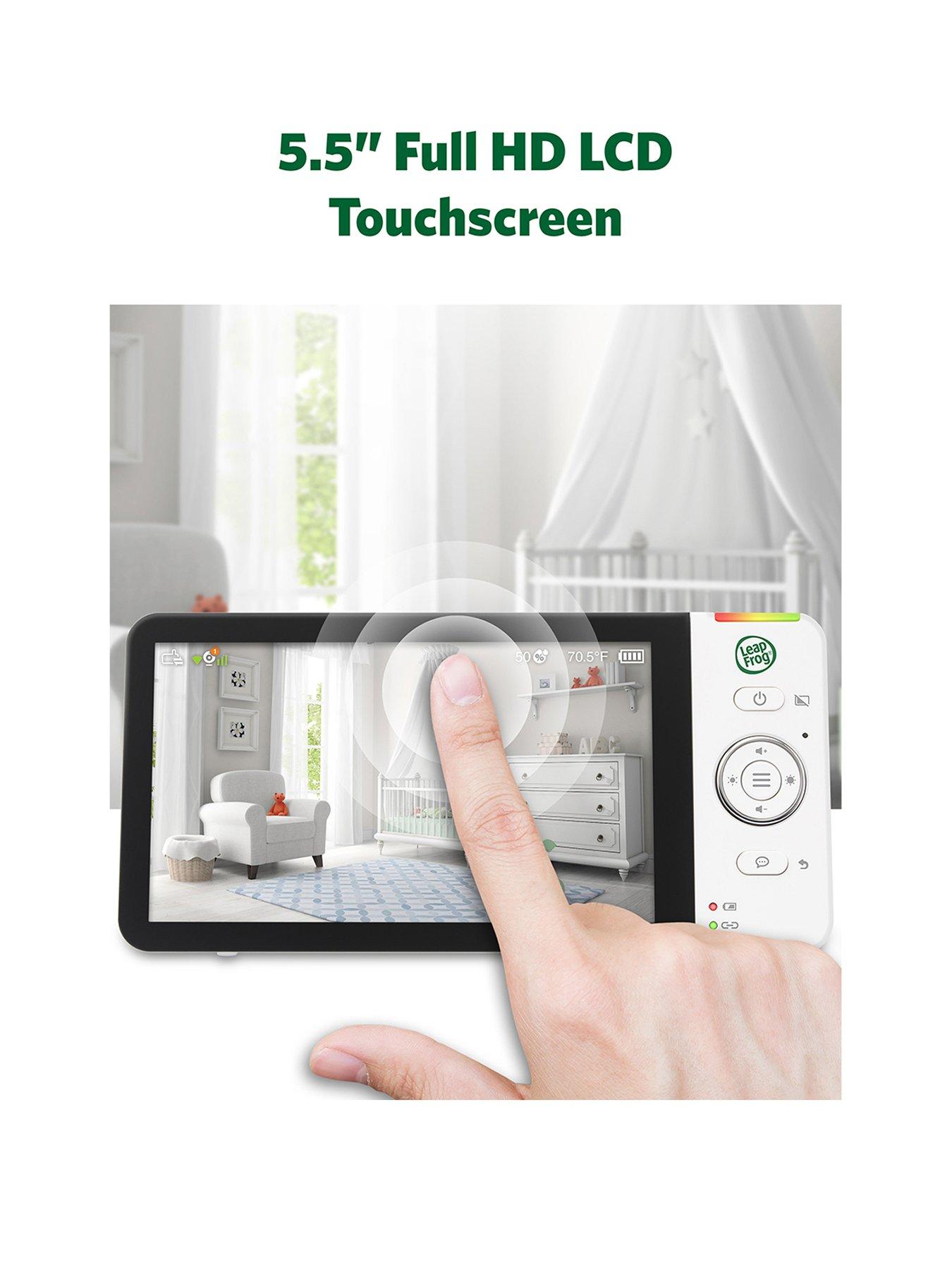 Image 2 of 6 of LeapFrog LF2936FHD 5.5 inch Touch Screen Smart Baby Monitor