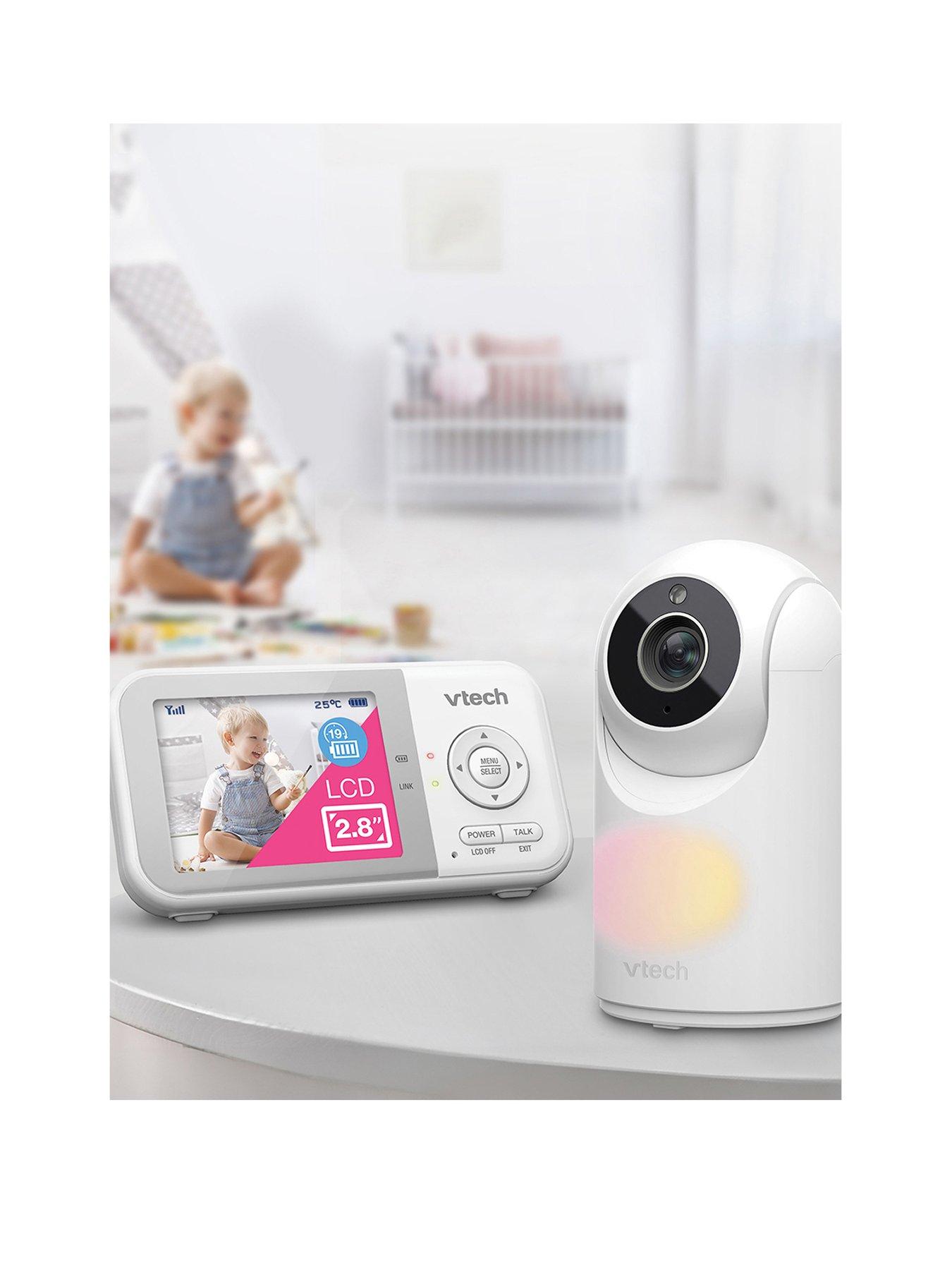 Image 2 of 6 of VTech VM3263 2.8 inch Digital Video Baby Monitor with Adjustable Camera and Night Light