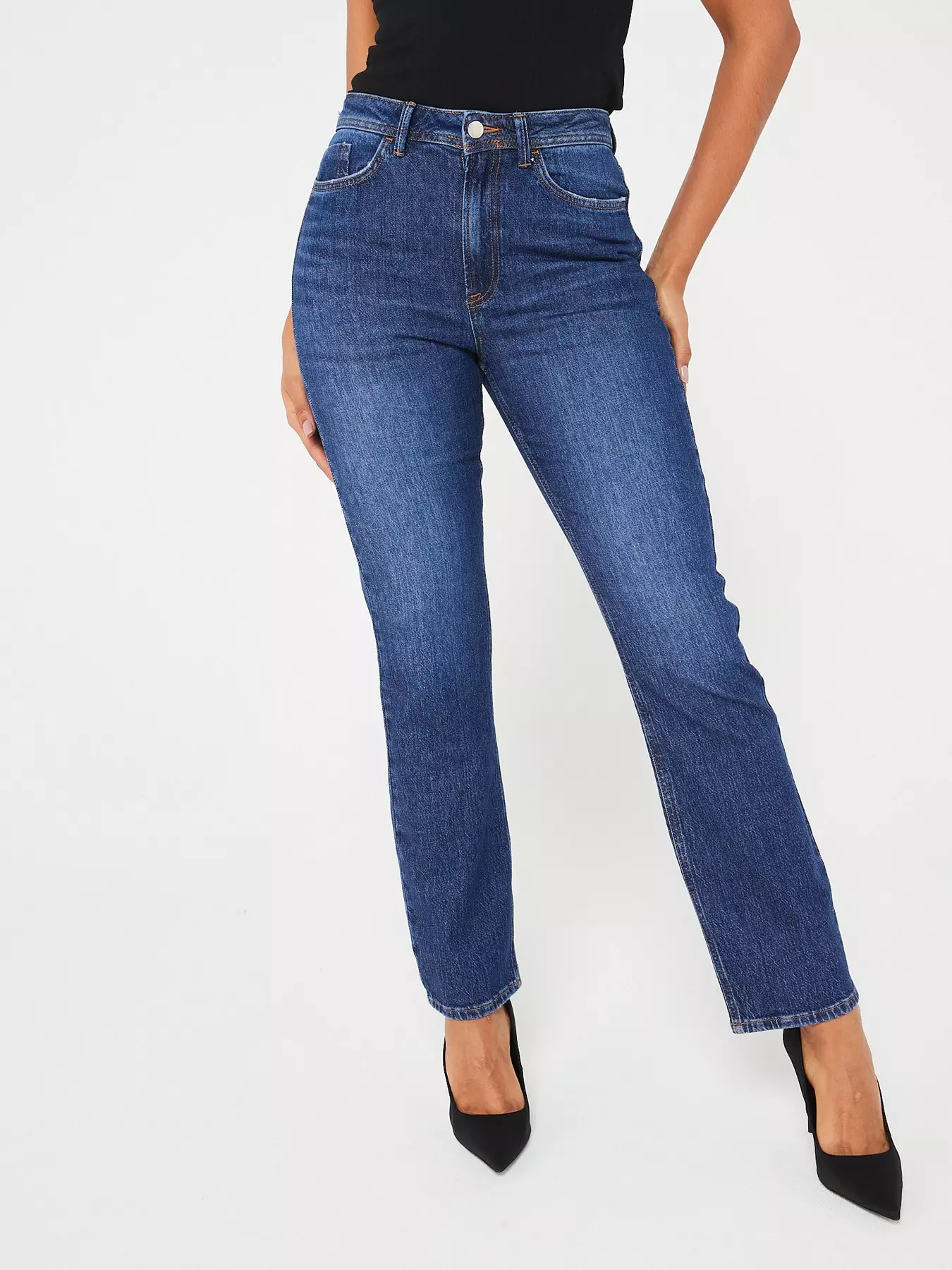 Levi's 724™ High Rise Straight Leg Jeans - Beach Break Stone