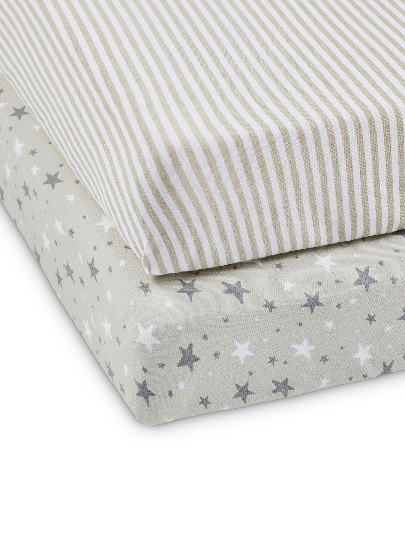 Monochrome shop cot sheets