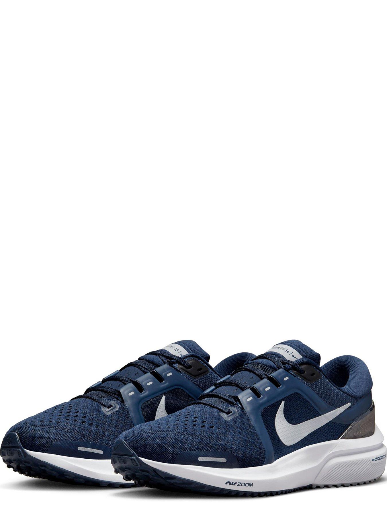 Mens navy blue outlet nike sneakers