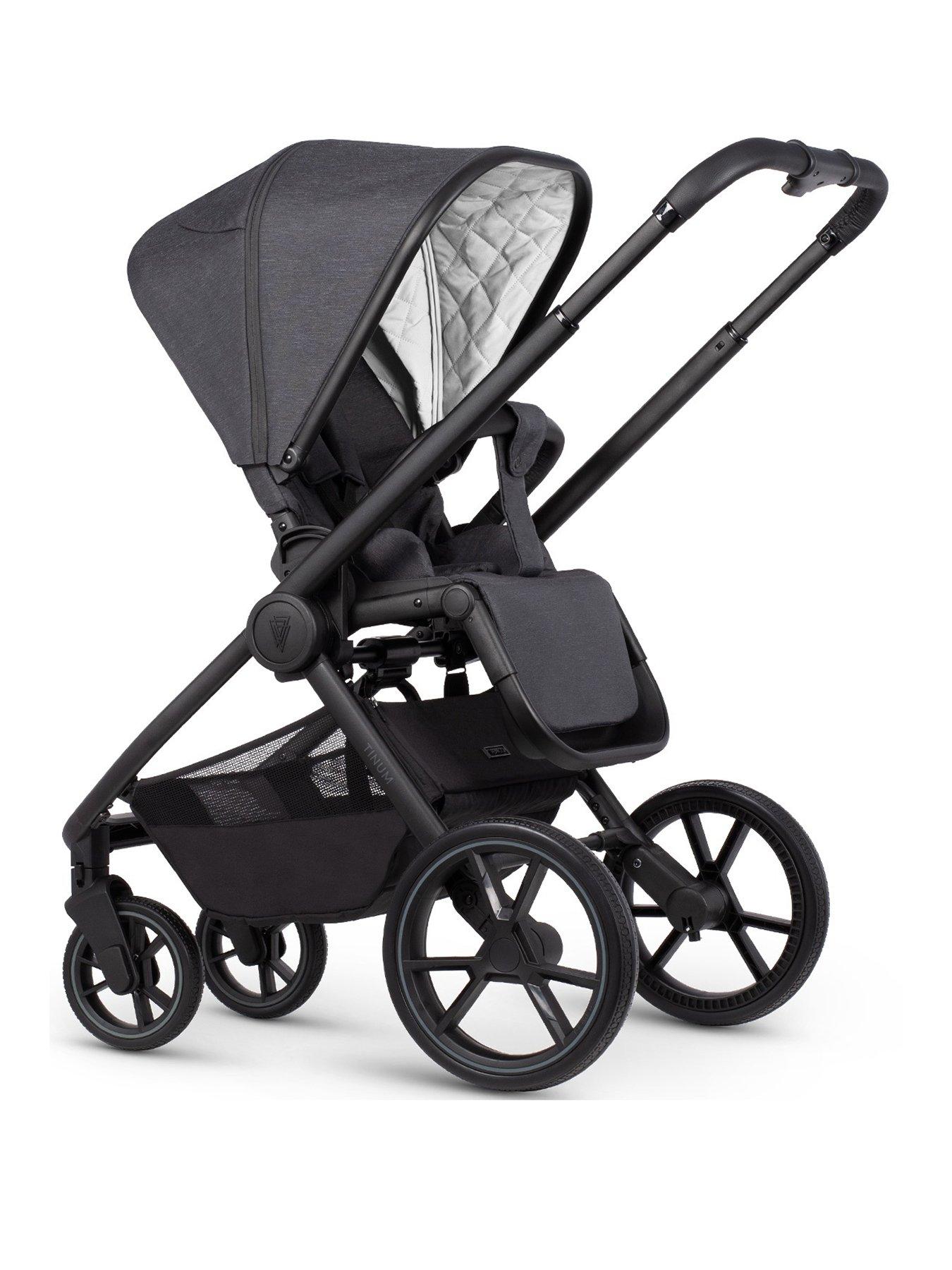 Venicci Tinum Edge 2in1 (With Maxi Cosi/Cybex Adaptors) Charcoal - Main Image