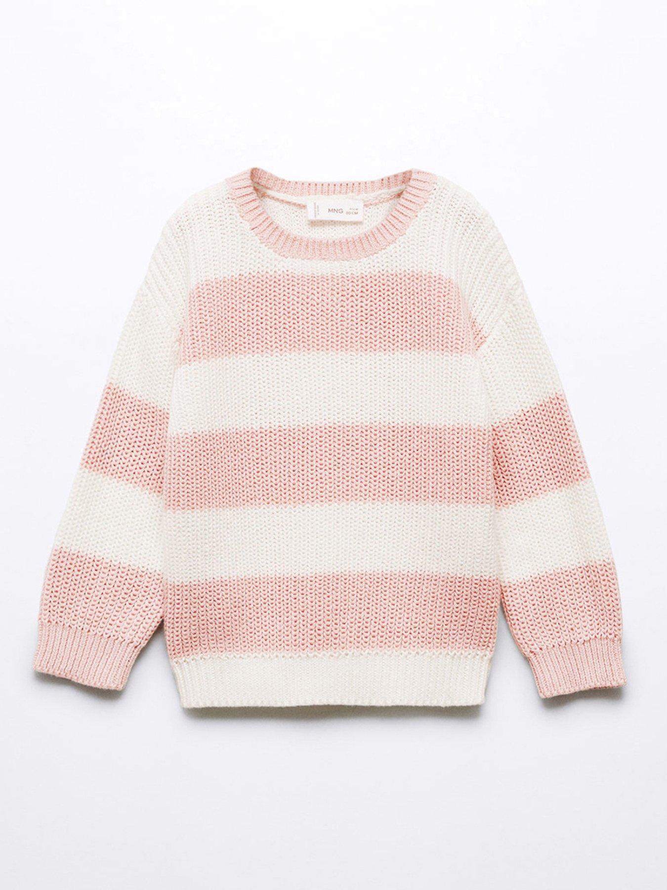 Girls knitted clearance jumper