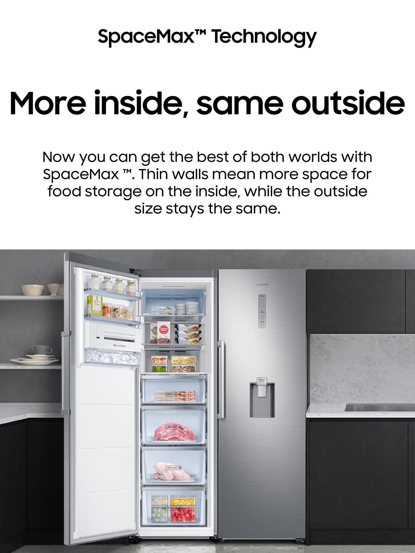 samsung-rr7000-rz32c7bdesaeu-60cm-wide-tall-one-door-freezer-with-wi-fi-embedded-and-smartthings-e-rated--nbspsilverback