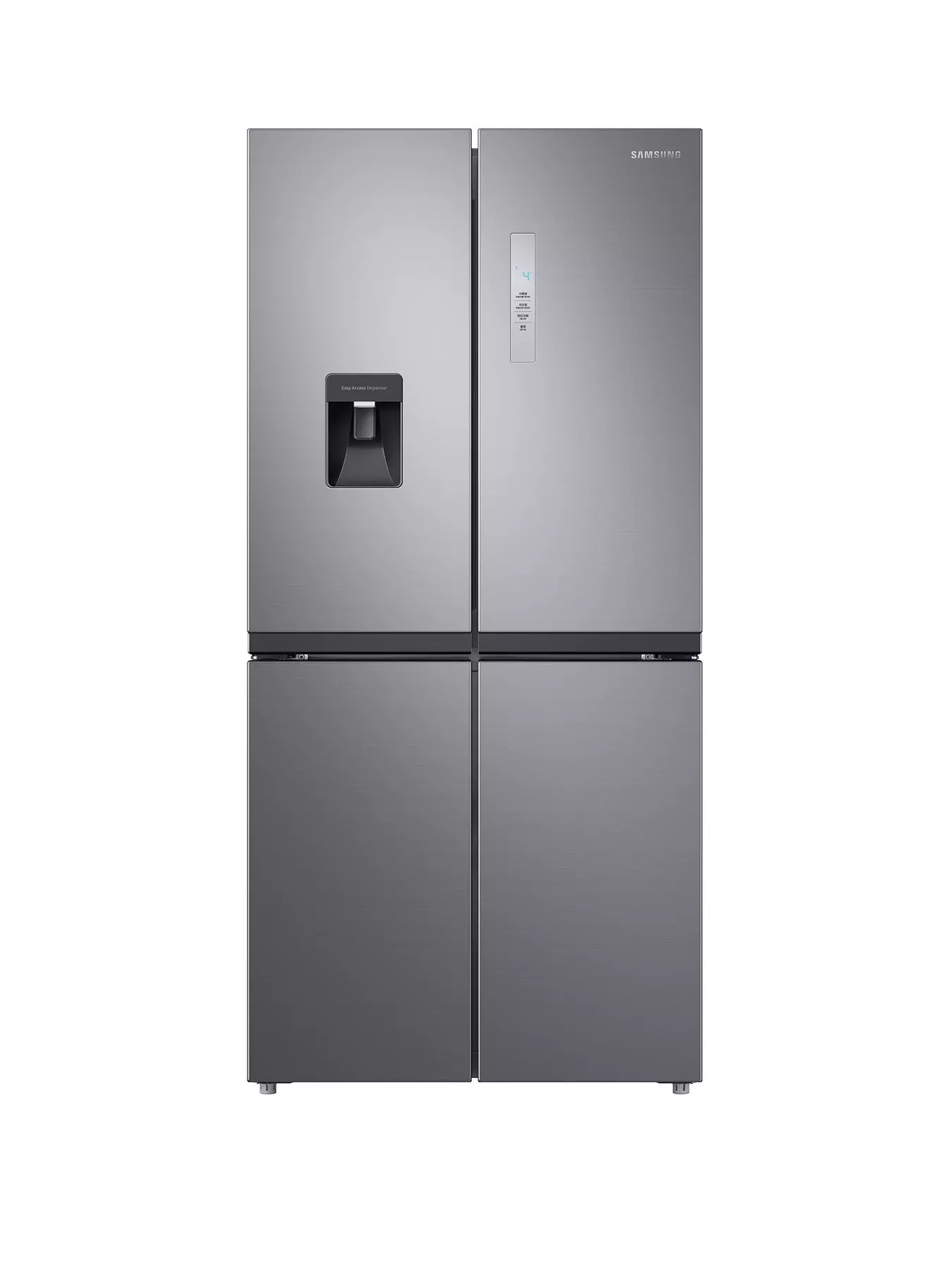 Samsung RS8000 Family Hub™ RS6HA8891SL/EU, Side by Side Fridge Freezer, E  Rated in Silver