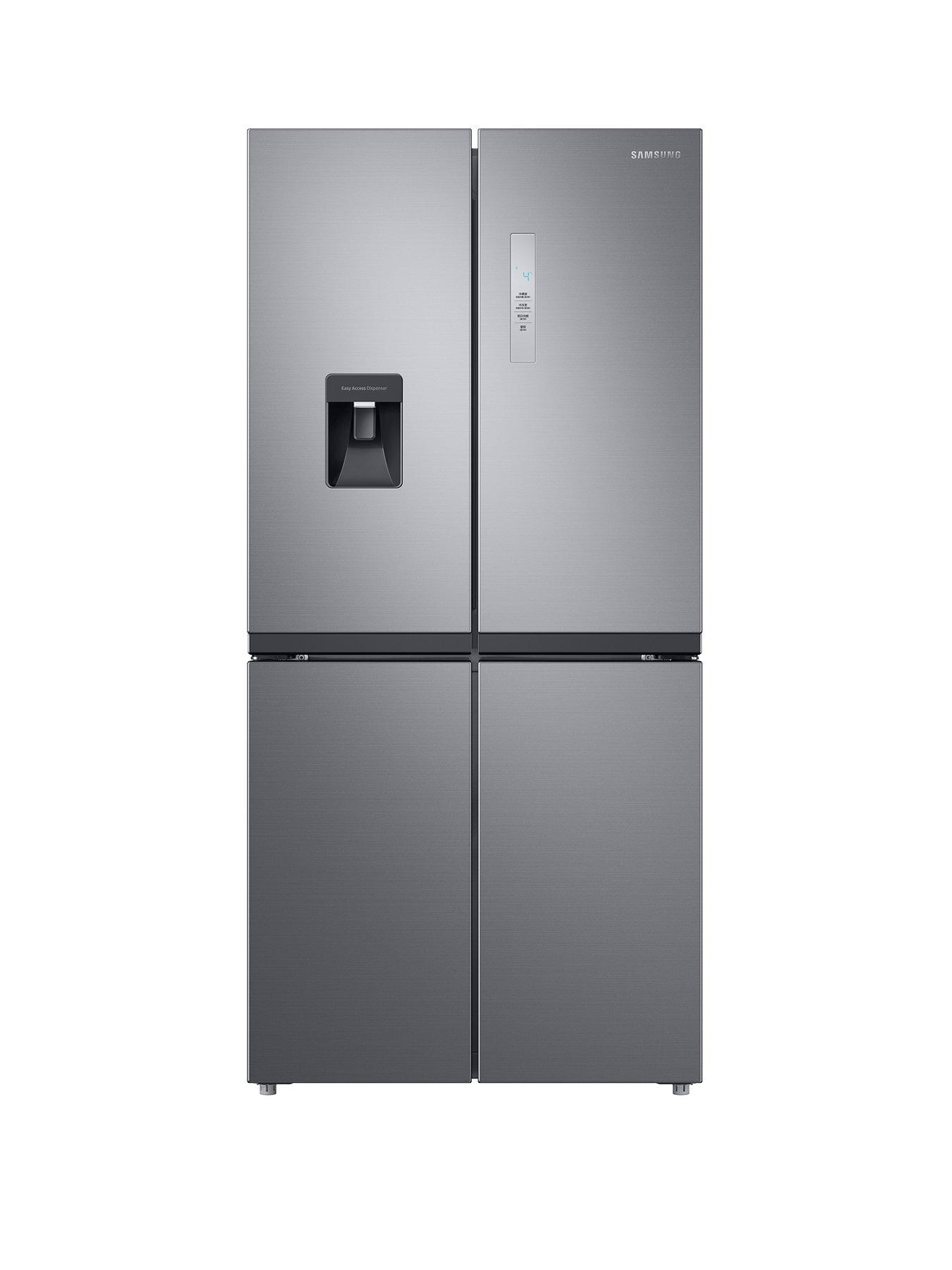 samsung-series-8-rf48a401em9eu-french-style-fridge-freezer-with-spacemax-e-rated-gentle-silver-matt