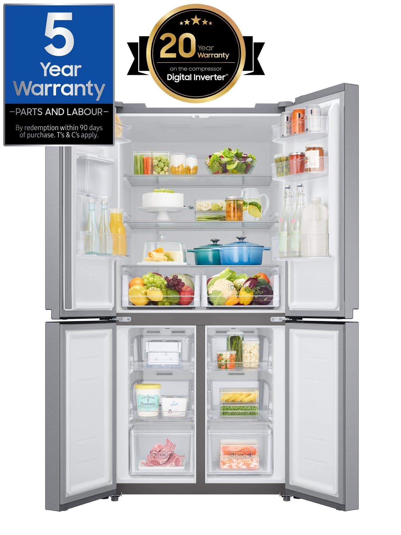 samsung-rf48a401em9eu-french-style-fridge-freezer-with-twin-cooling-plus-e-ratednbsp-nbspgentle-silver-mattstillFront