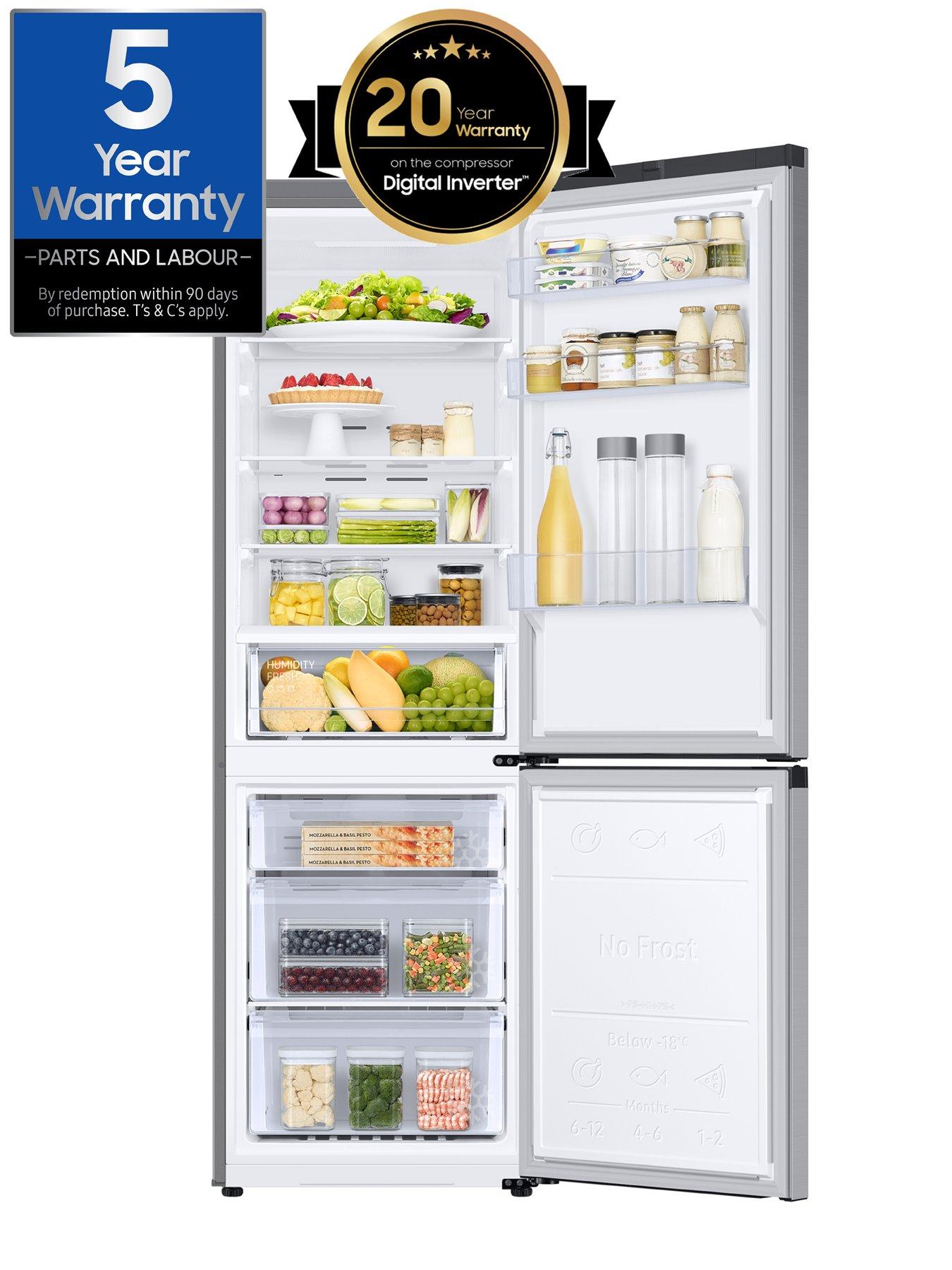 Image 2 of 8 of Samsung RB7300T &nbsp;RB34C600ESA/EU&nbsp;4 Series Frost-Free Classic Fridge Freezer with All Around Cooling - E Rated - Silver