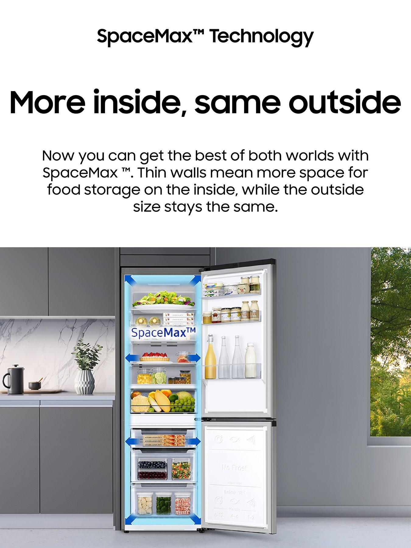 Image 3 of 8 of Samsung RB7300T &nbsp;RB34C600ESA/EU&nbsp;4 Series Frost-Free Classic Fridge Freezer with All Around Cooling - E Rated - Silver