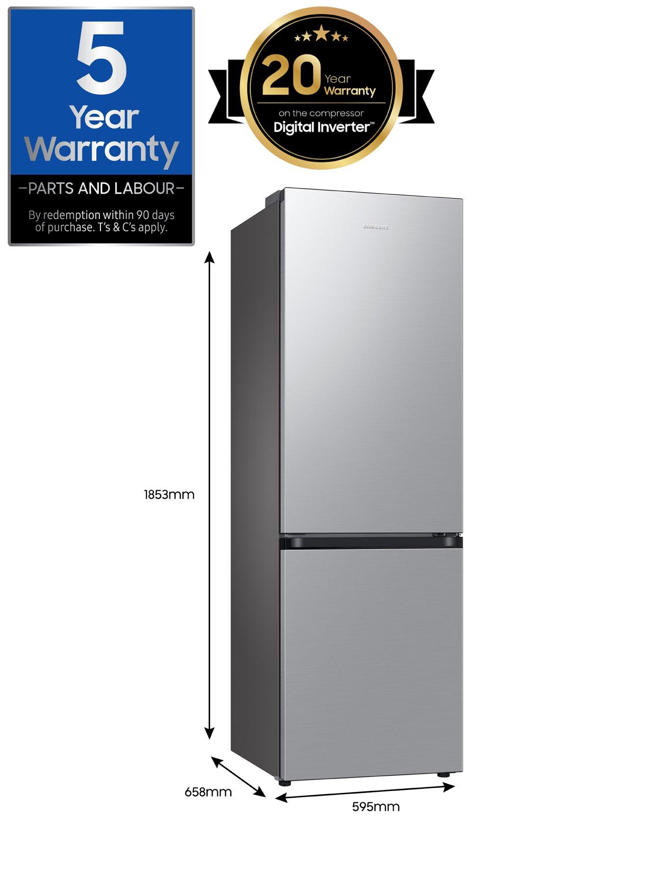 Image 7 of 8 of Samsung RB7300T &nbsp;RB34C600ESA/EU&nbsp;4 Series Frost-Free Classic Fridge Freezer with All Around Cooling - E Rated - Silver