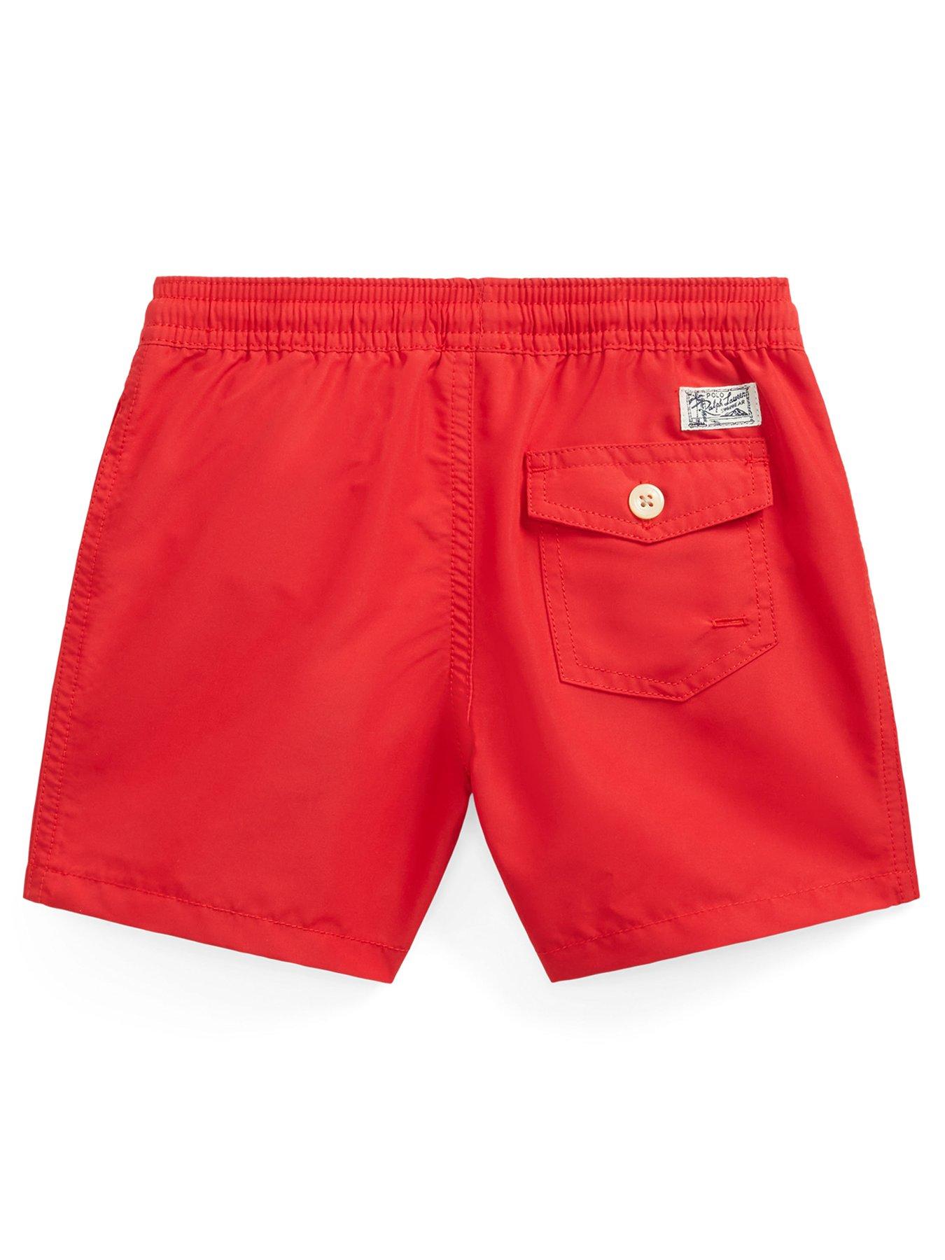 Polo Ralph Lauren Boys Swim Shorts Rl 2000 Red Very Ireland