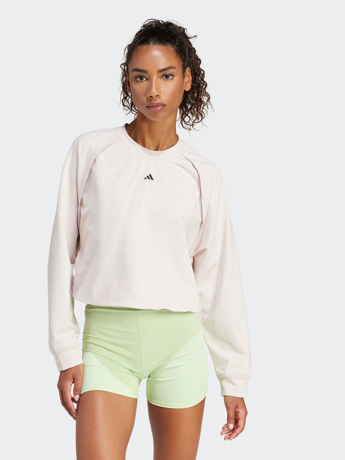 adidas-womens-training-power-crew-sweat-pinkfront