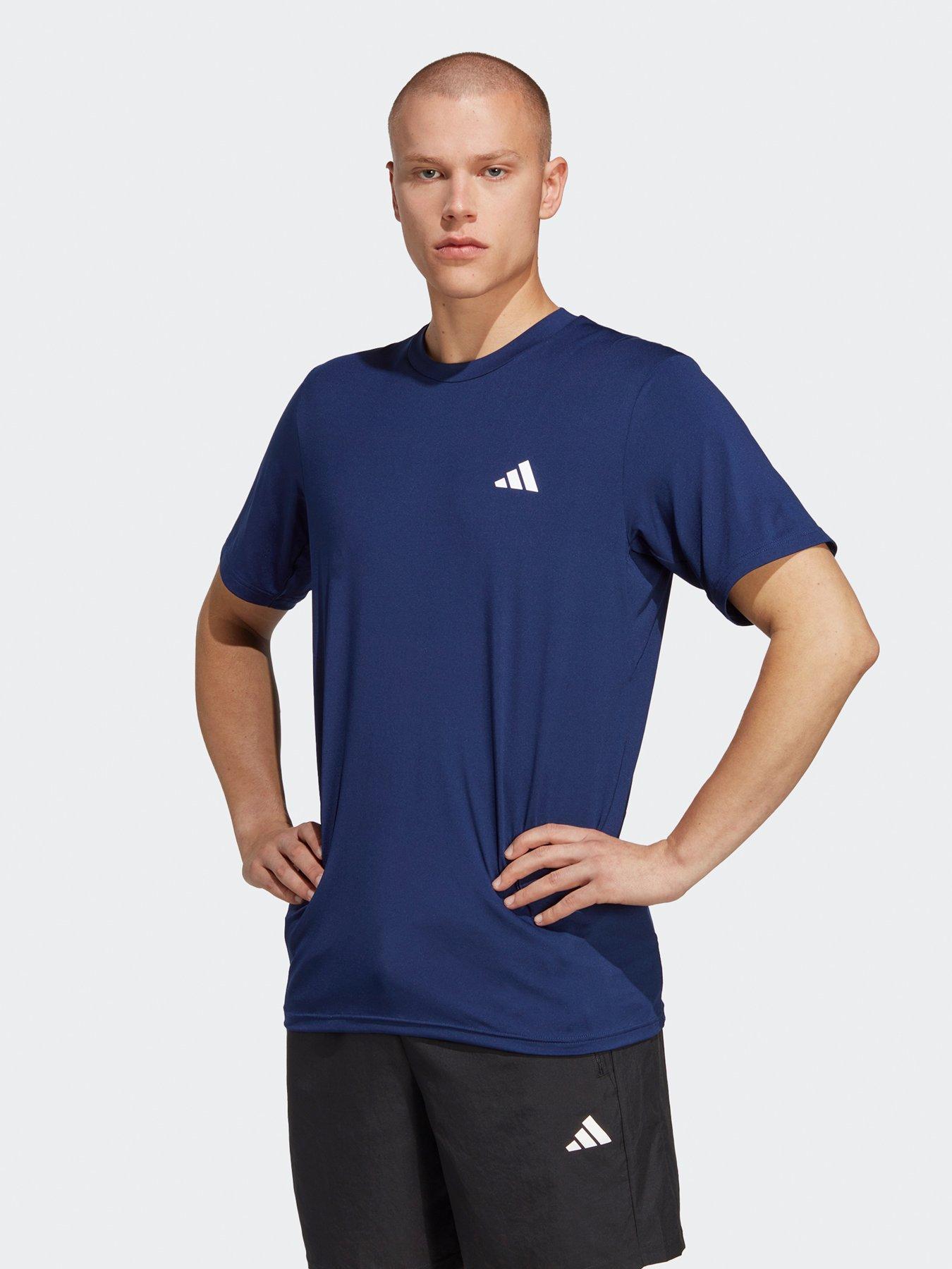 adidas-mens-train-essentials-stretch-t-shirt-blue