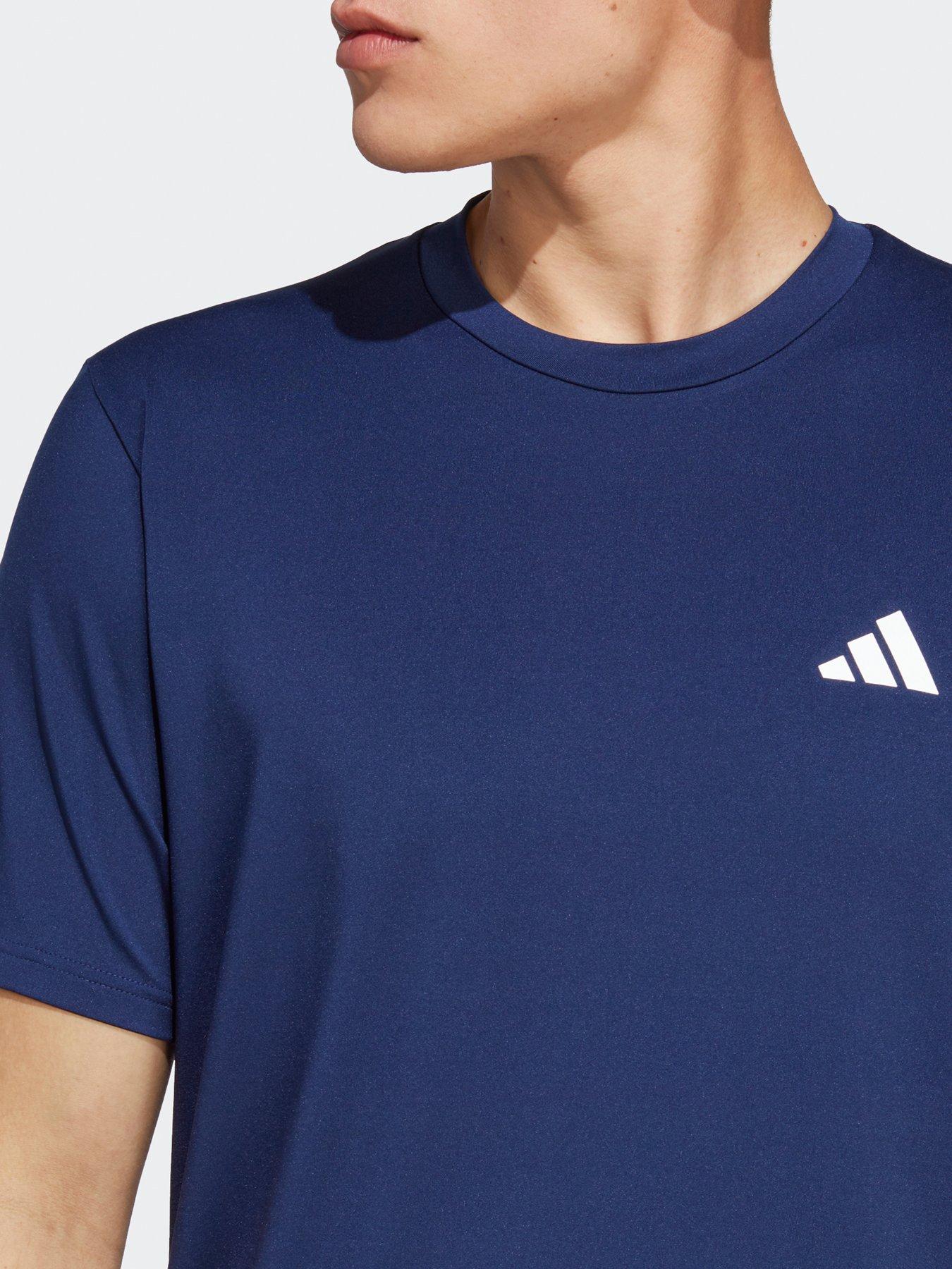 adidas-mens-train-essentials-stretch-t-shirt-bluedetail