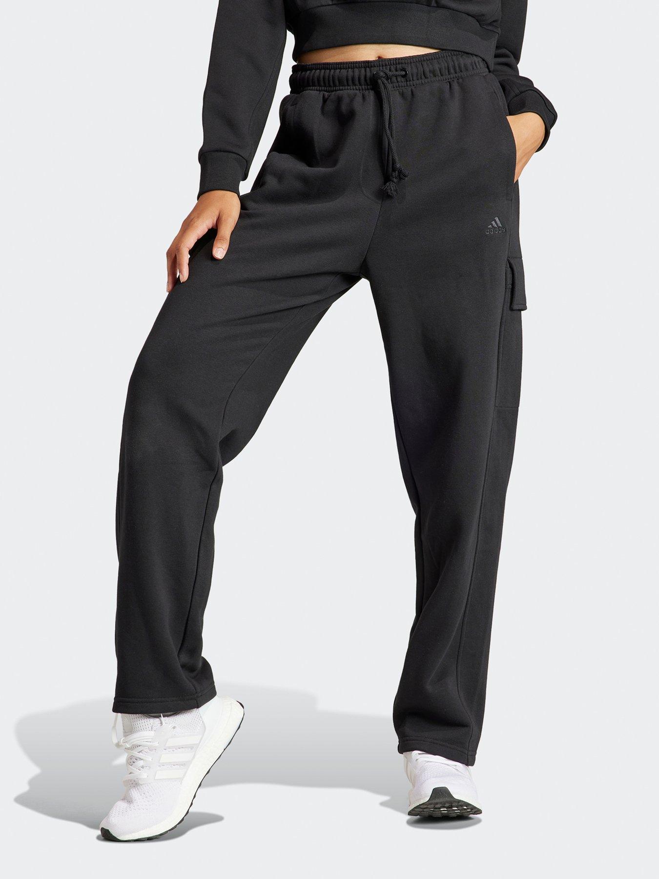 Gray adidas joggers online women's