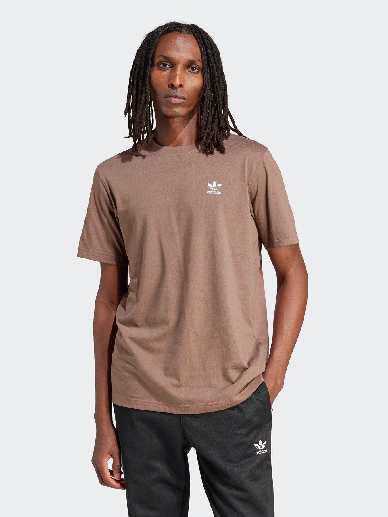 adidas, Essentials 3-Stripes T-Shirt Mens, Regular Fit T-Shirts