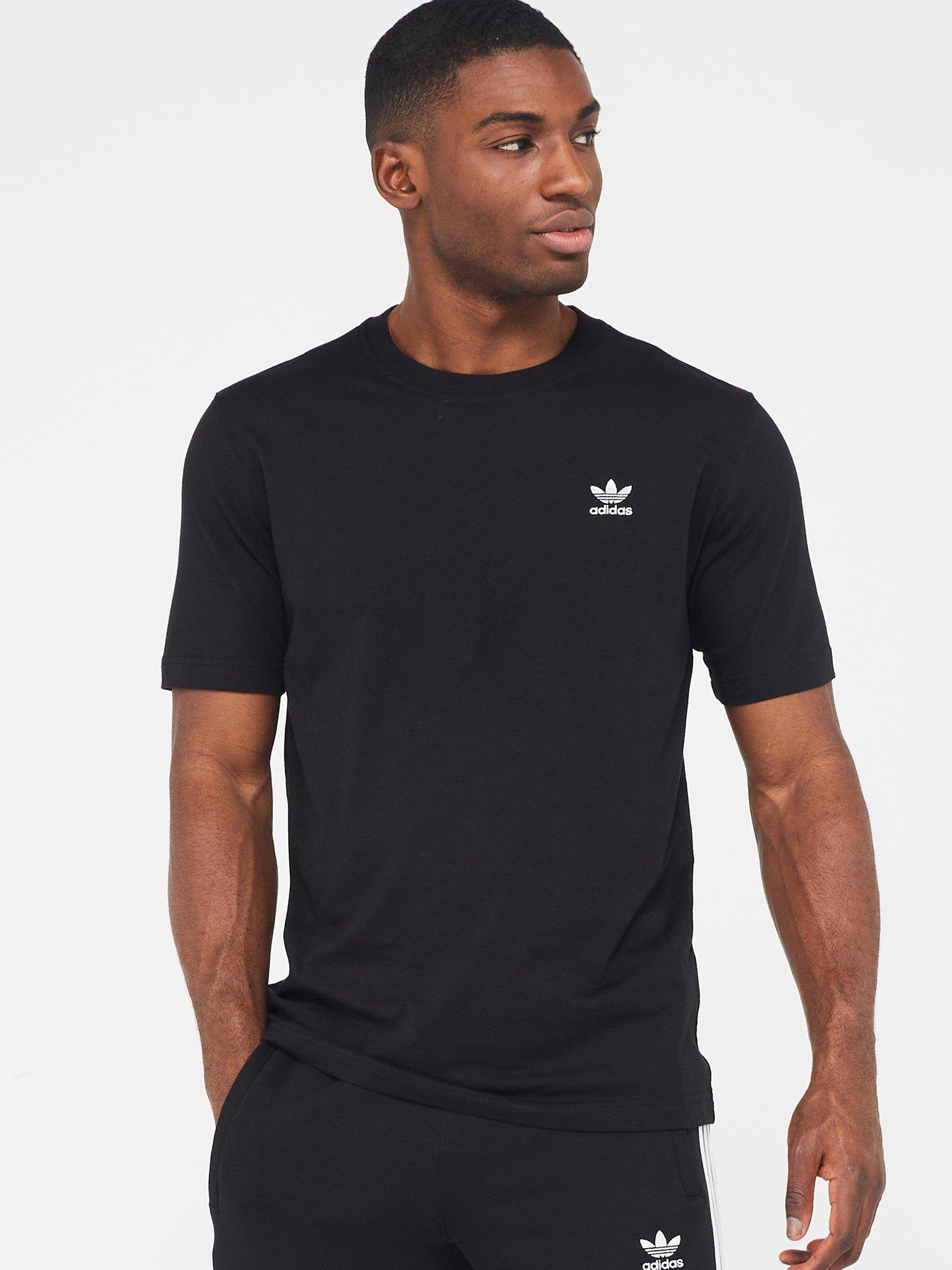 adidas Originals Men s Essential Trefoil T Shirt Black Very Ireland