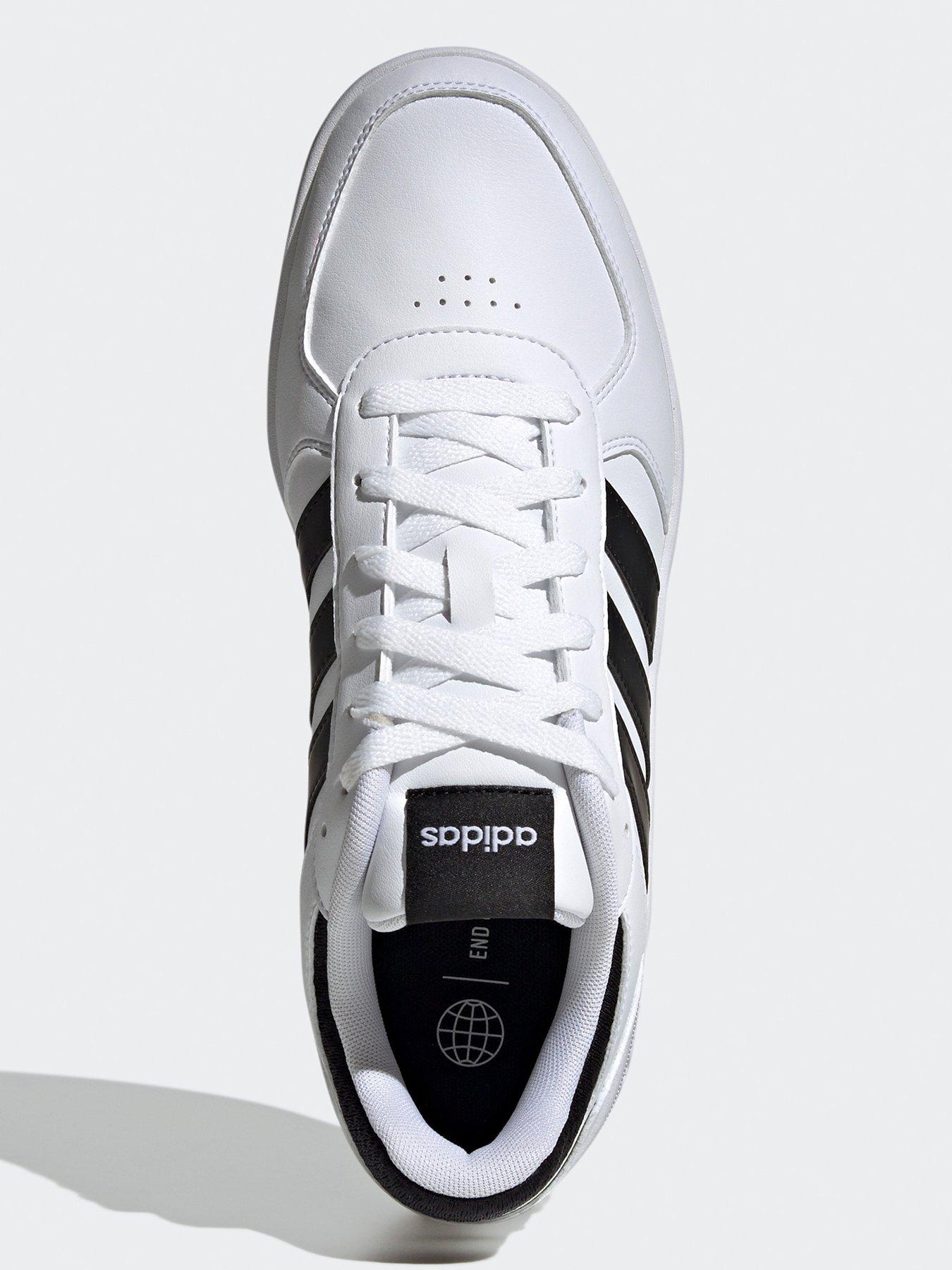 adidas-sportswear-mens-courtbeat-trainers-whiteblackoutfit