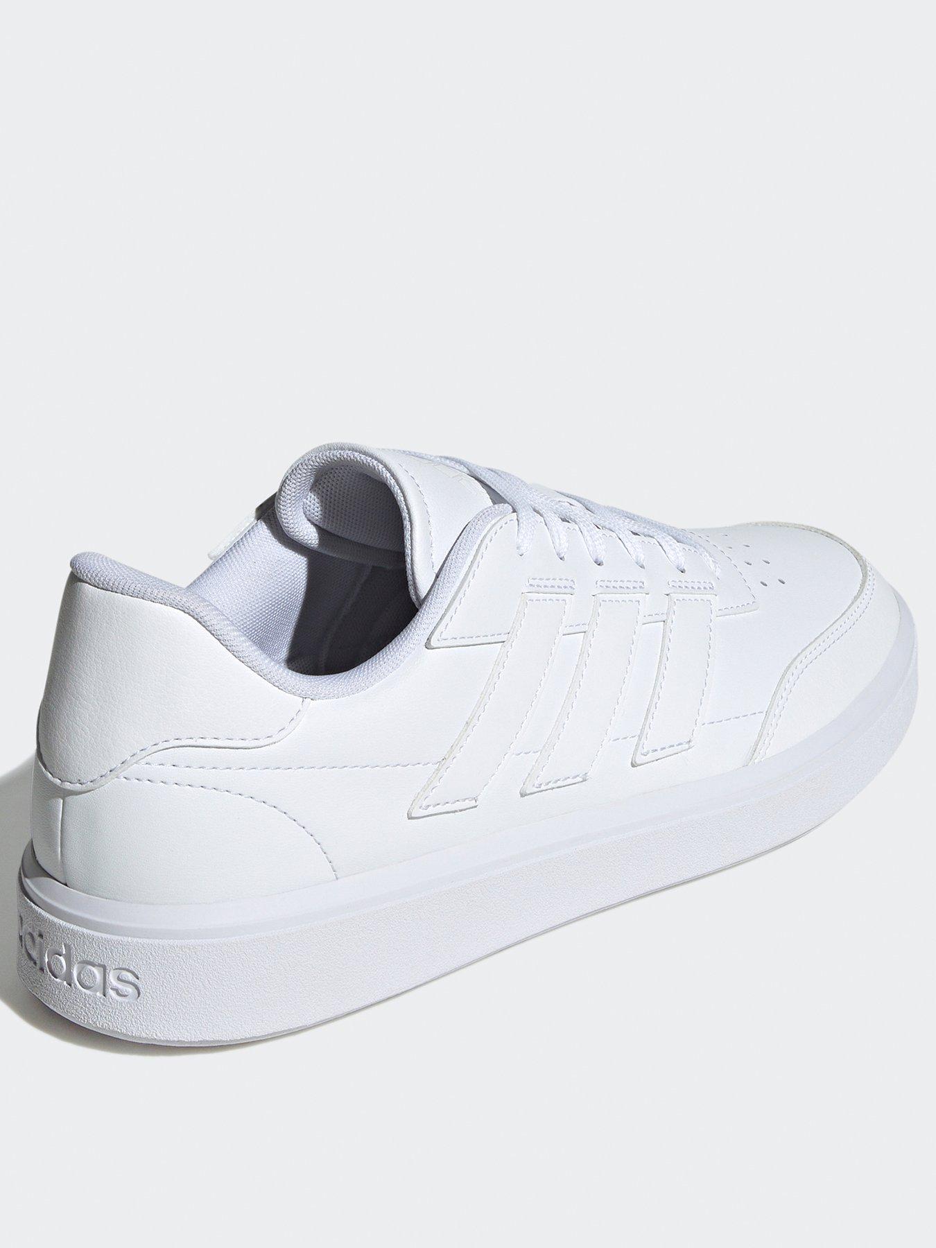 adidas-sportswear-mens-courtblock-trainers-whitewhiteback