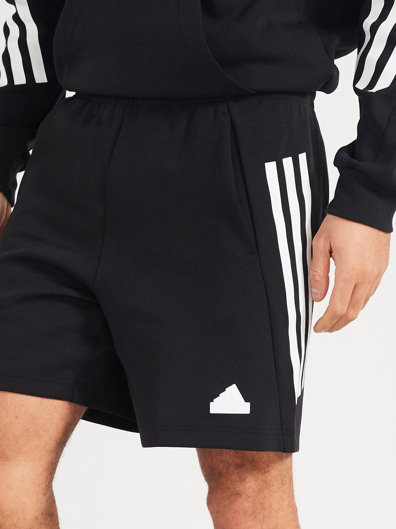 adidas-sportswear-mens-3-stripe-shorts-nbsp--blackoutfit